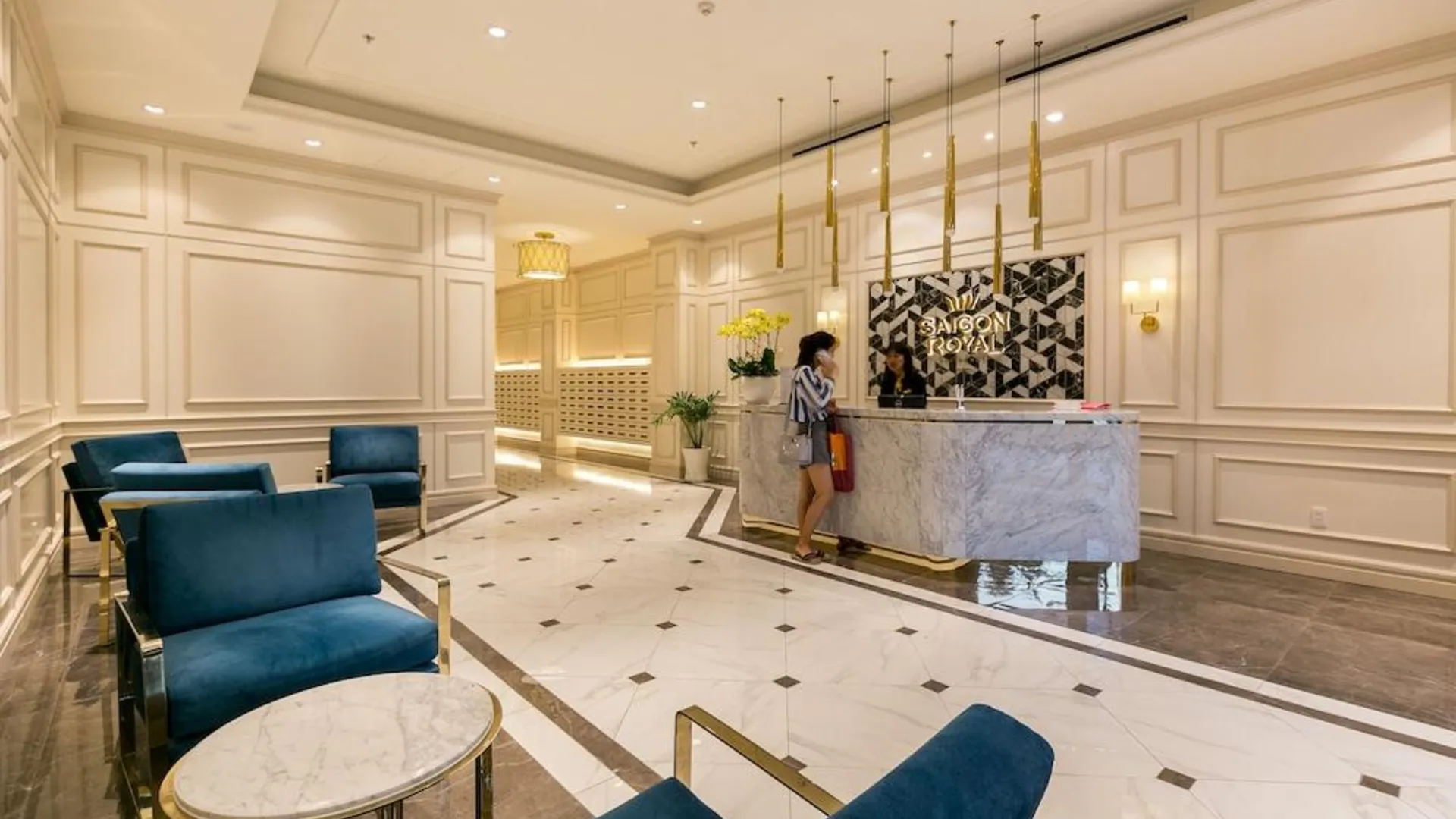 호치민 Saigon Royal Apartment - MM Home 3성급 호텔 전망