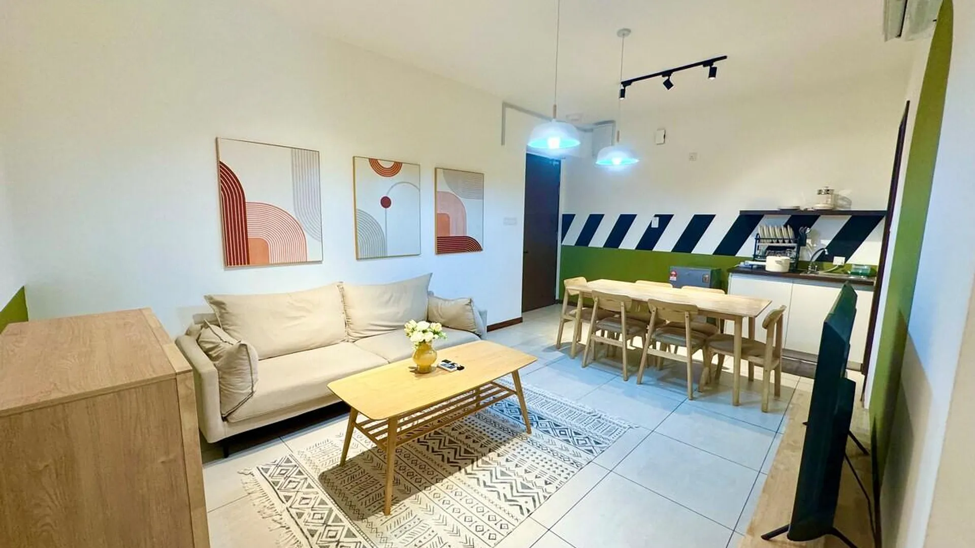 코타키나발루 크파얀의 아파트먼트 (m², 침실 2개, 프라이빗 욕실 2개) 2성급 게스트하우스 객실