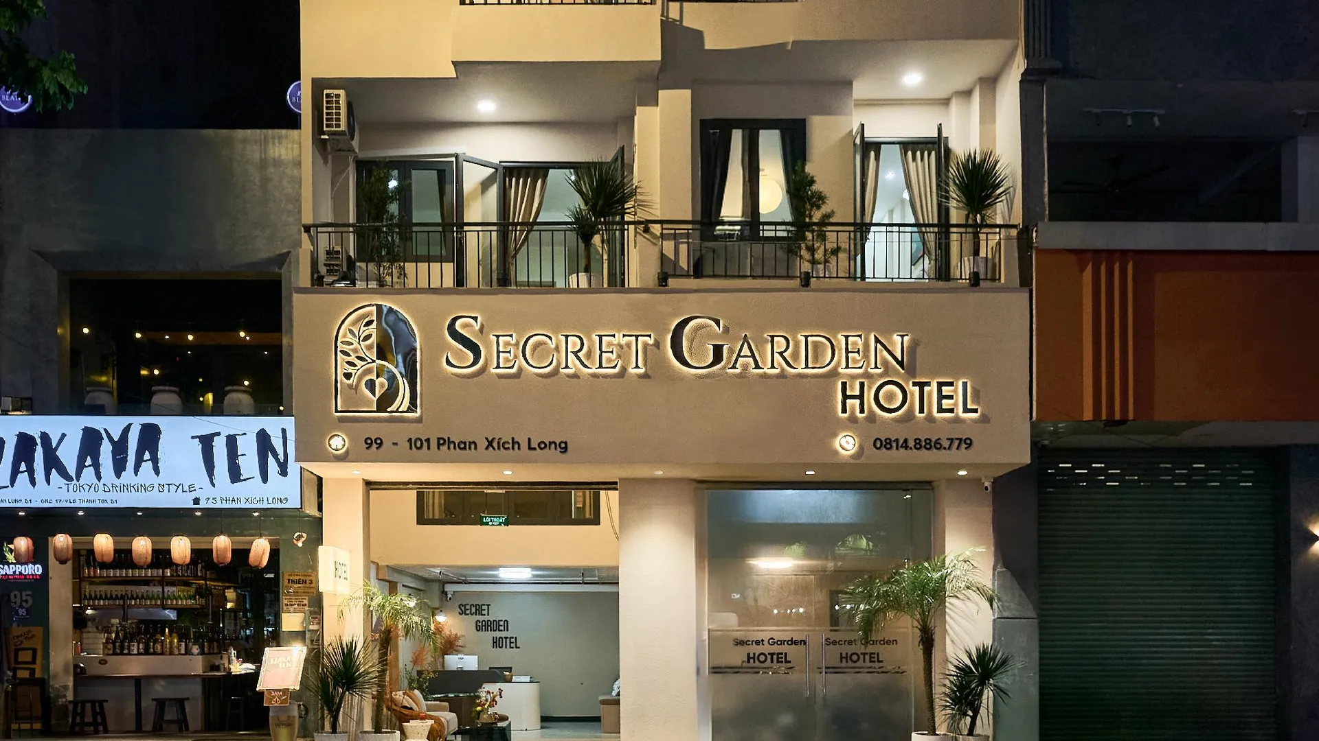 호치민 시크릿 가든 호텔 판식롱 3성급 호텔 객실