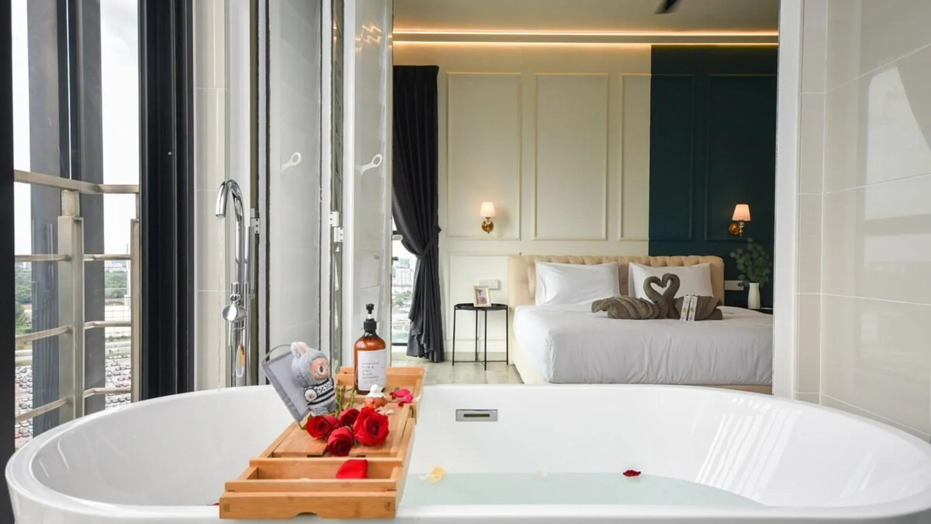 조호바루 / 조호르바루 수투랑바루의 아파트먼트 (130m², 침실 3개, 프라이빗 욕실 2개) 4성급 싱글룸 로비