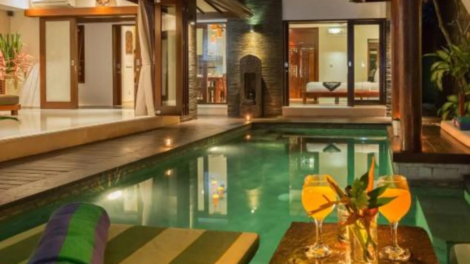 발리 Villa Green Mango 2 Seminyak Bali 4성급 호텔 전망