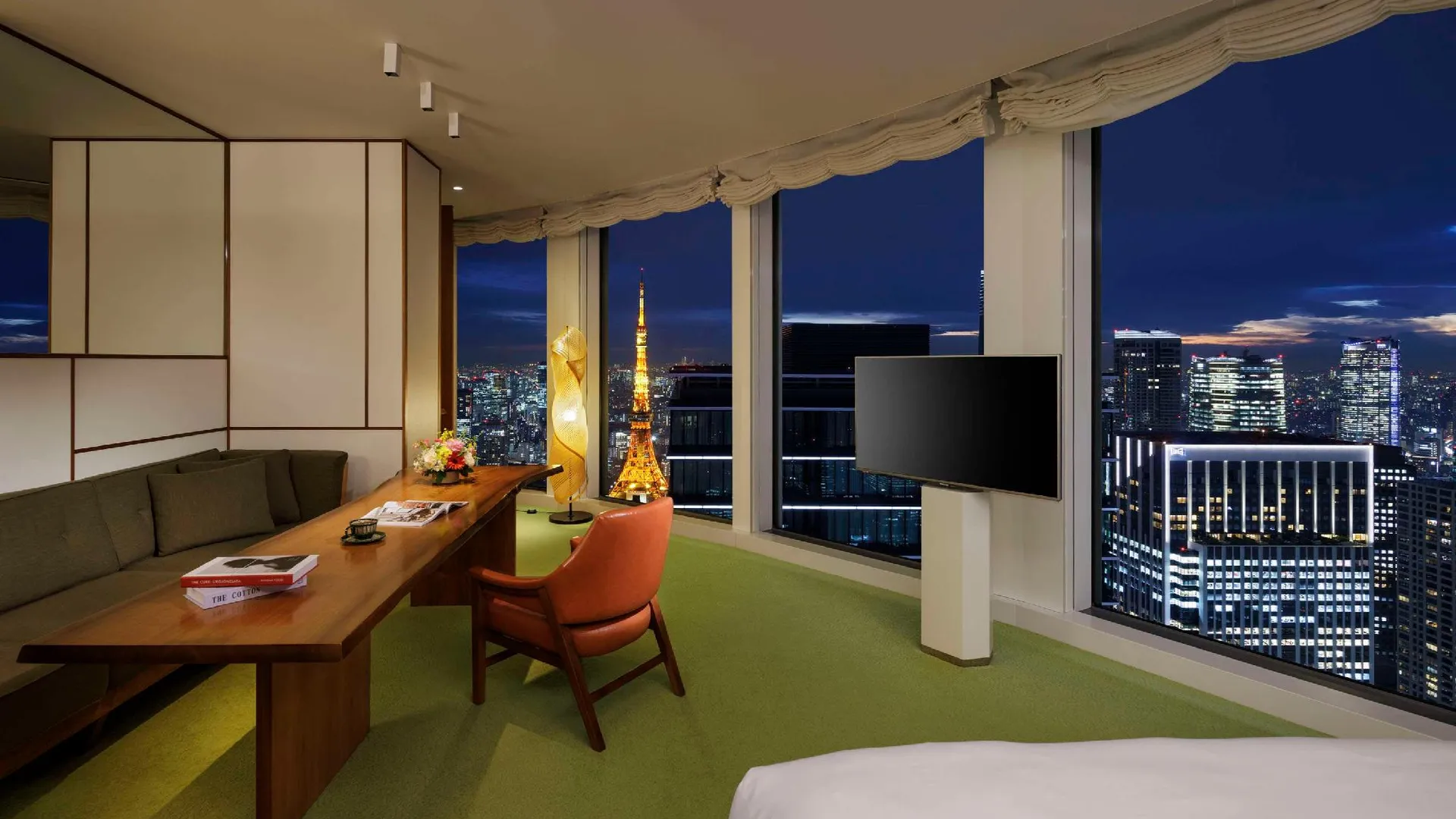 도쿄 / 동경 안다즈 도쿄 토라노몬 힐스 5성급 호텔 전망