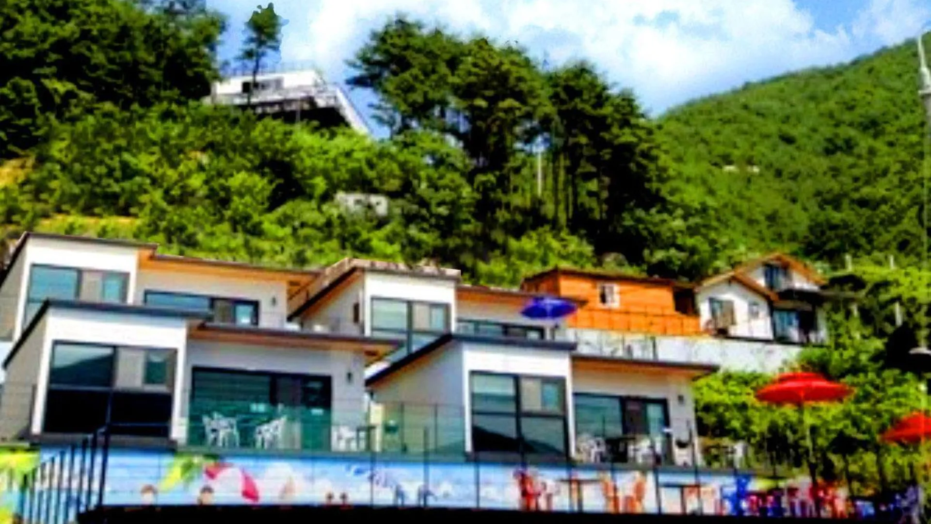 경상남도 산청 지리산노을 펜션 2성급 게스트하우스 수영장