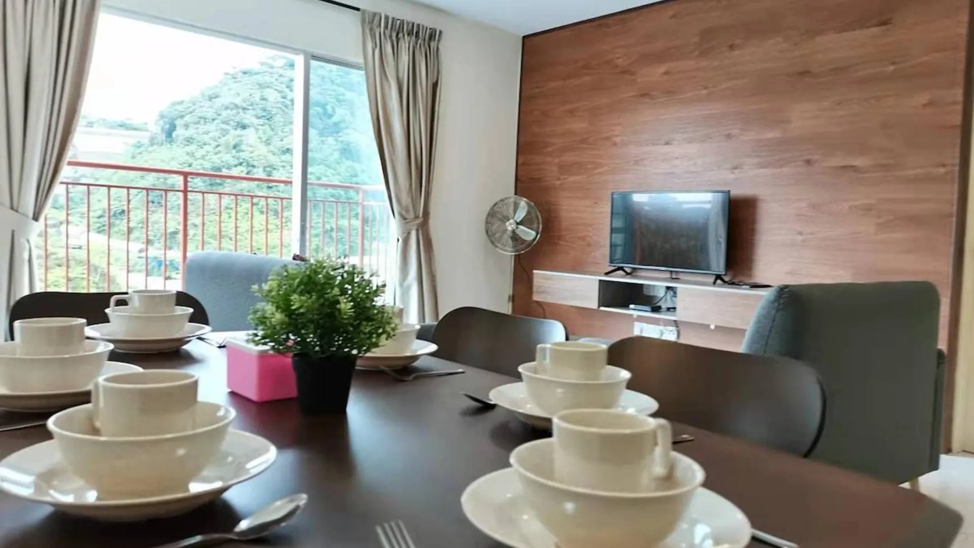 카메론 하일랜즈 브린창의 아파트먼트 (m², 침실 3개, 프라이빗 욕실 3개) 3성급 싱글룸 객실