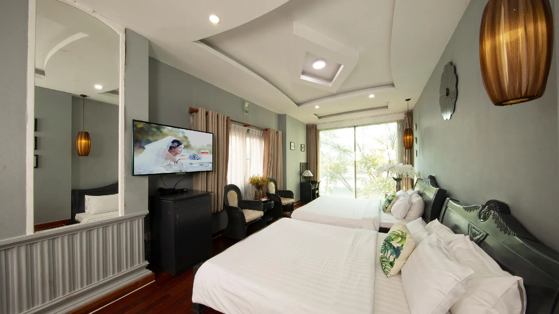 호치민 빈티지 사이공 호텔 앤 스파 3성급 호텔 스위트룸