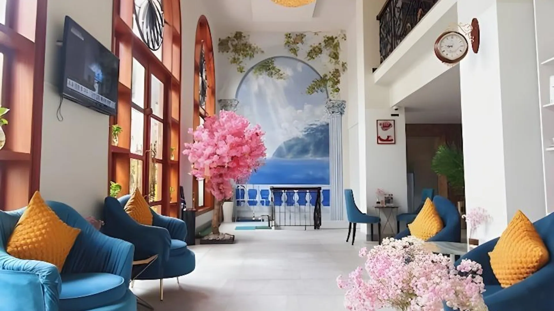 호치민 발렌타인 호텔 푸미흥 SECC 3성급 호텔 로비