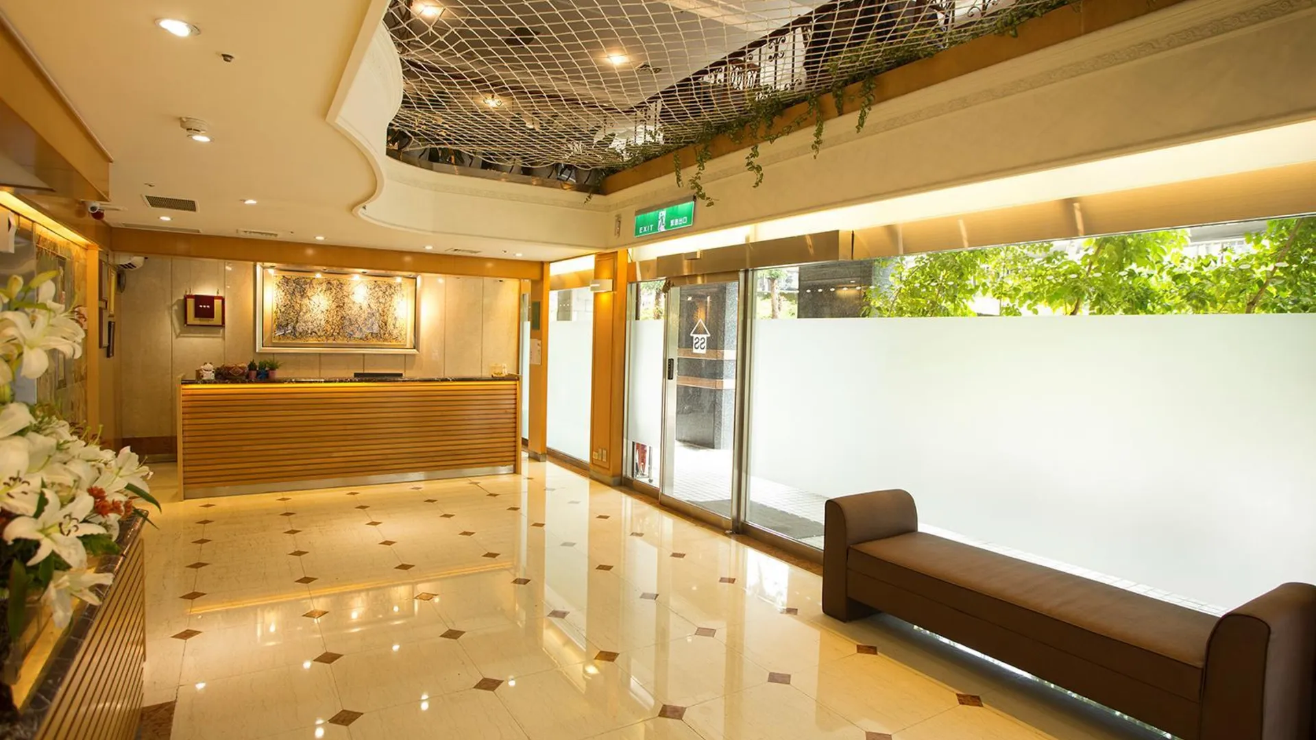 타이베이 실켄 호텔 3성급 호텔 로비