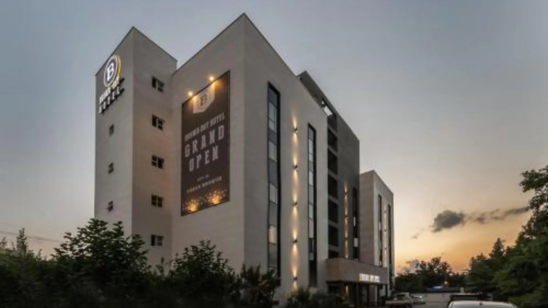 대구 브라운도트 호텔 동촌유원지점 3성급 호텔 전망