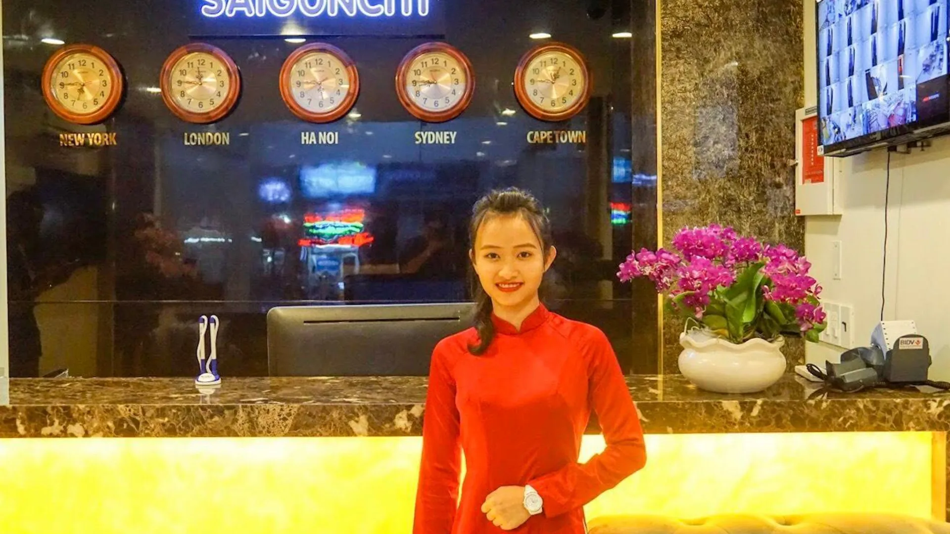 호치민 사이공시티 호텔 3성급 호텔 객실