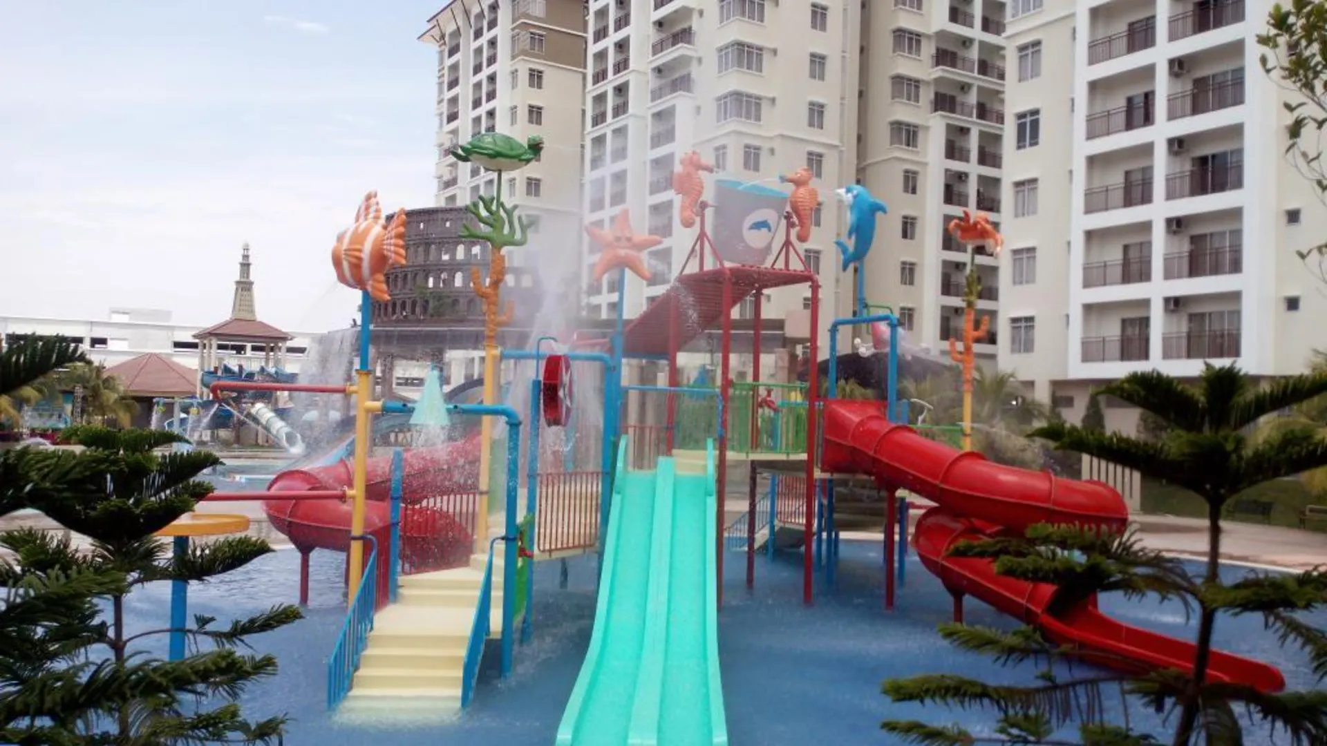 말라카 아에르 크로의 스튜디오 프라이빗 하우스 (495m², 프라이빗 욕실 1개) 3성급 싱글룸 수영장