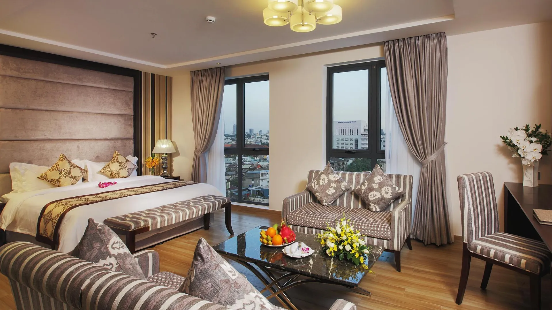 호치민 아테나 호텔 4성급 호텔 전망