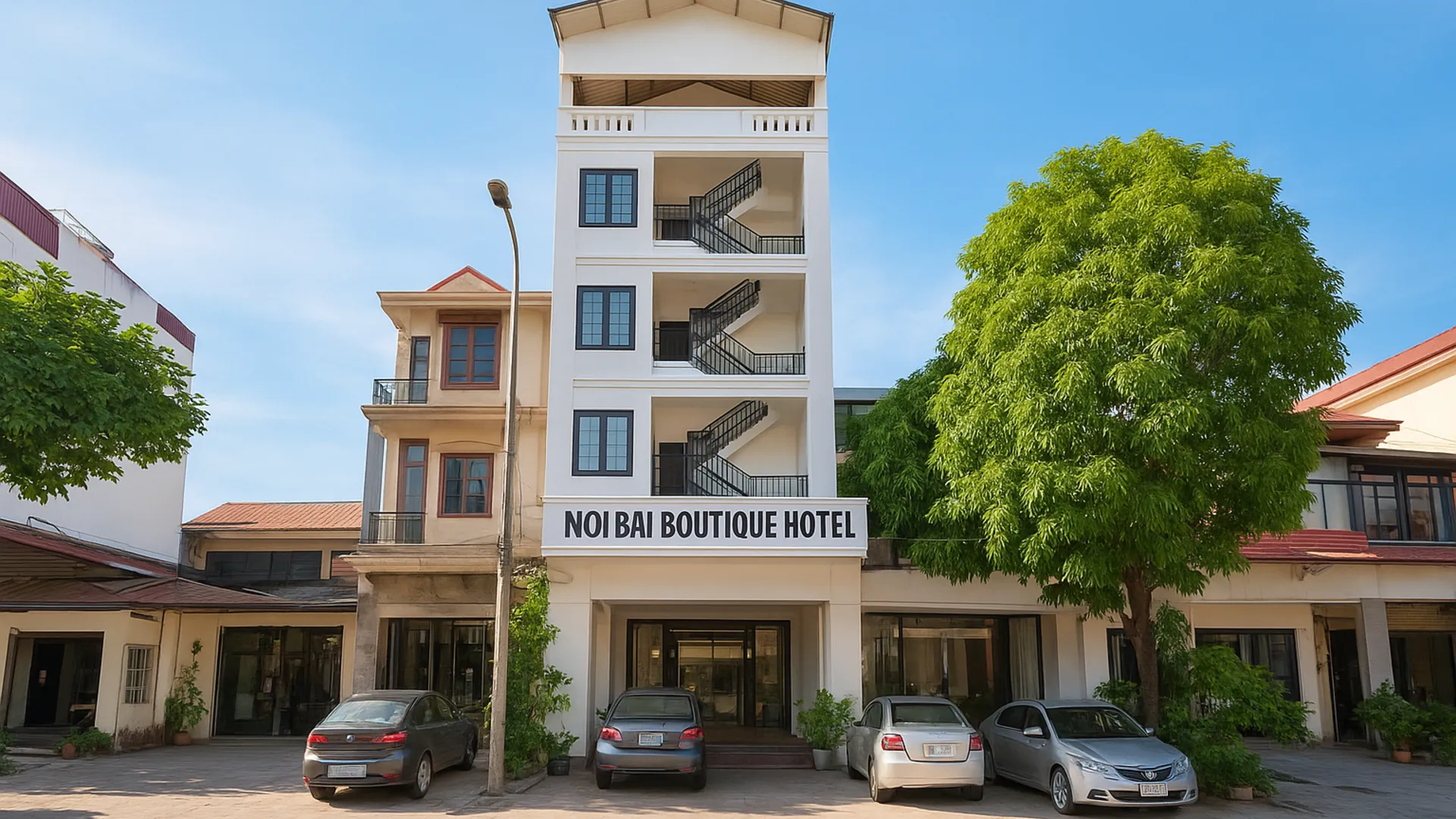 하노이 S79 노이바이 에어포트 부티크 호텔 3성급 호텔 외관