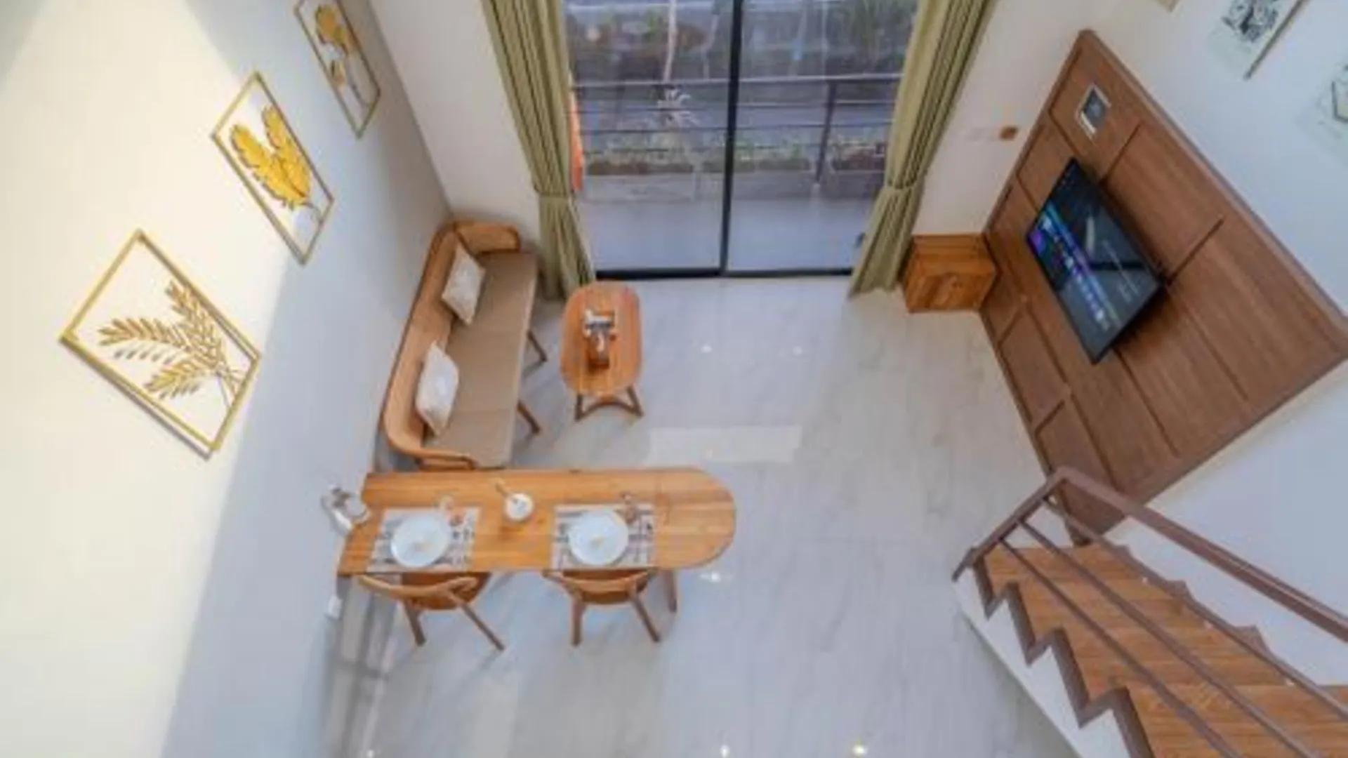 발리 창구 로프트 스튜디오 4성급 게스트하우스 전망