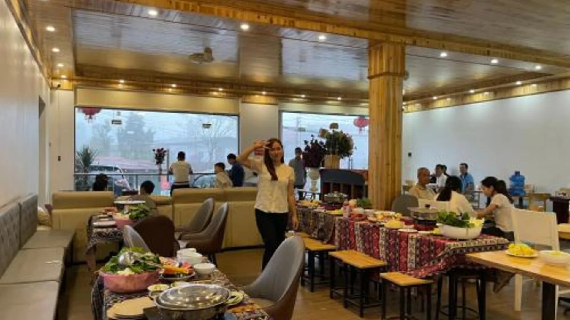 사파 피아 호스텔 4성급 게스트하우스 로비