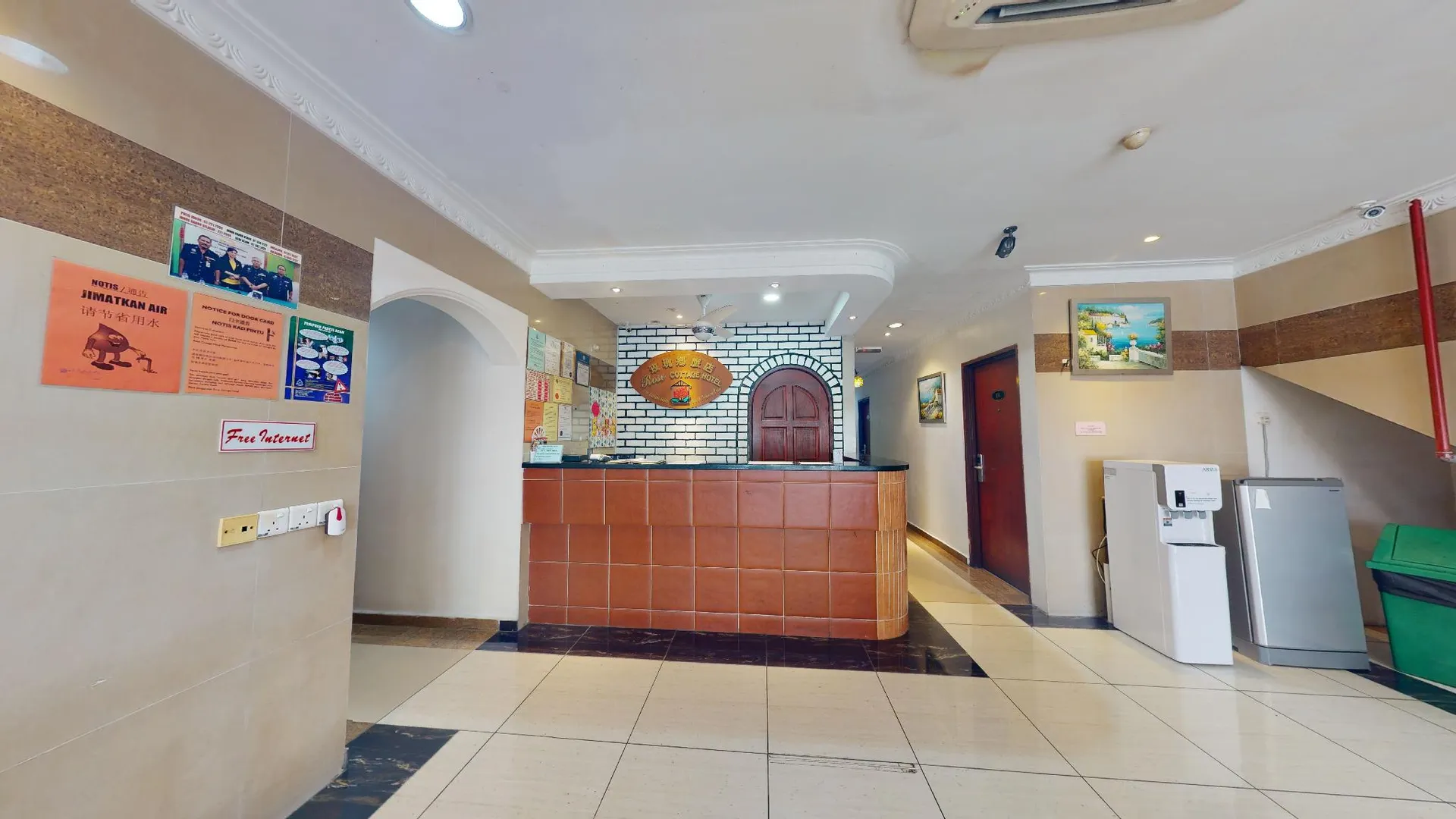 조호바루 / 조호르바루 로즈 코티지 호텔 타만 다야 1성급 호텔 레스토랑