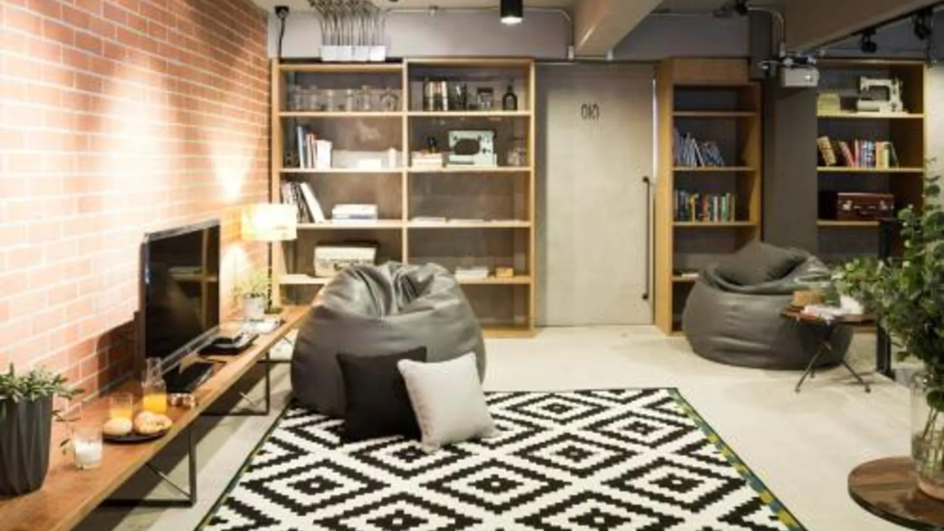 방콕 베드 스테이션 호스텔 2성급 호텔 로비