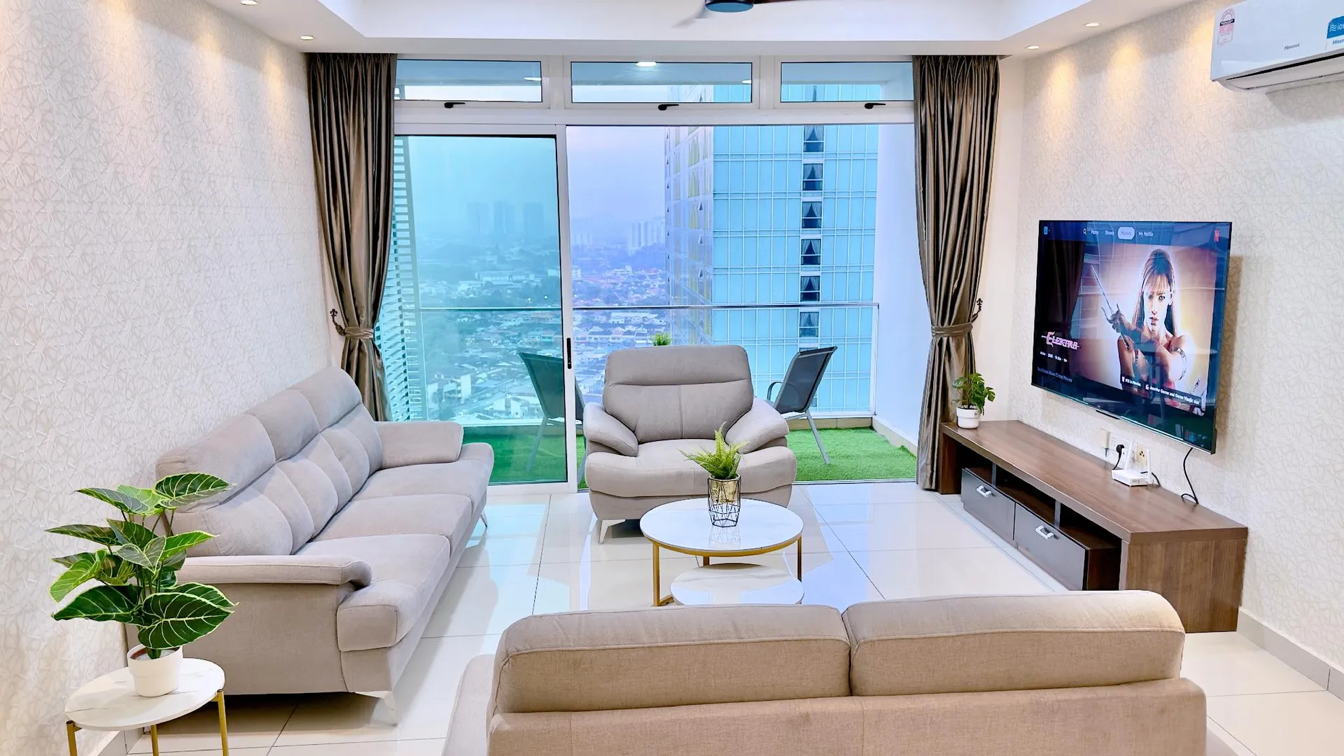 조호바루 / 조호르바루 조호바루의 아파트먼트 (m², 침실 4개, 프라이빗 욕실 3개) 5성급 싱글룸 로비