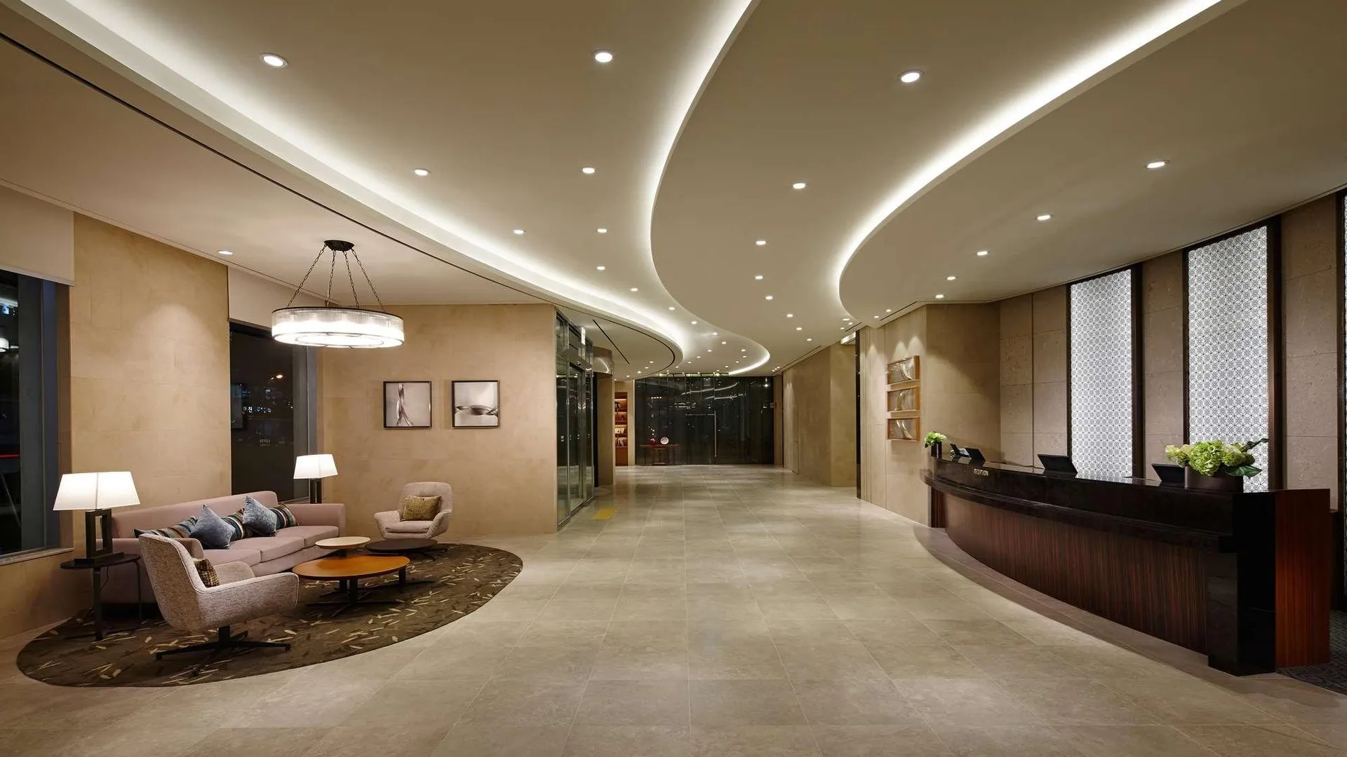 울산 롯데시티호텔 울산 3성급 호텔 로비