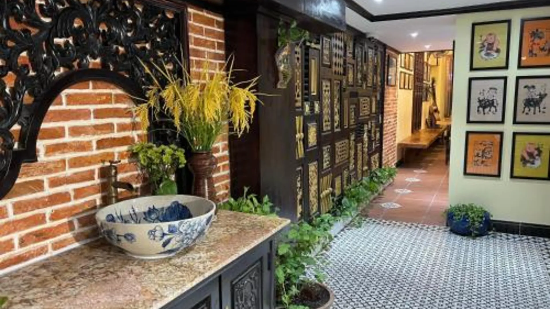 호치민 Anam Homestay 4성급 게스트하우스 로비