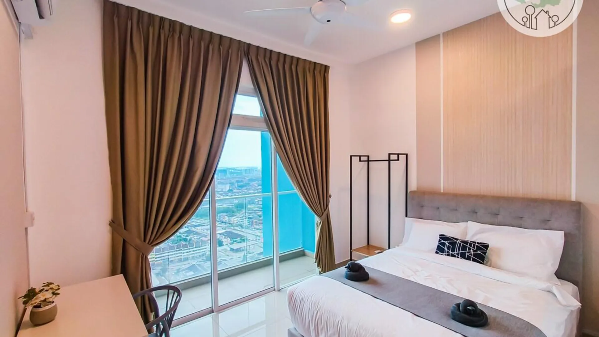 조호바루 / 조호르바루 조호바루의 아파트먼트 (89m², 침실 3개, 프라이빗 욕실 2개) 3성급 싱글룸 스위트룸