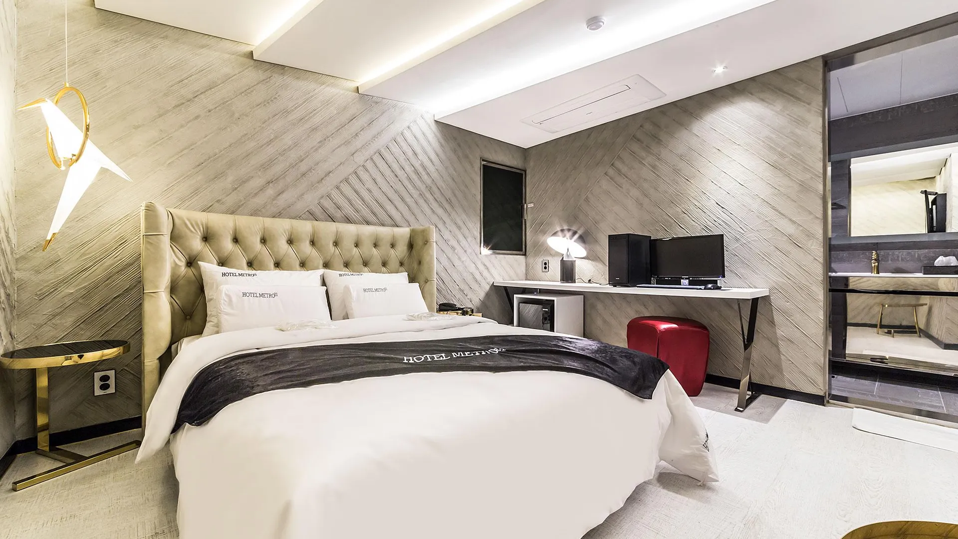 서울 사당 메트로21 2성급 호텔 스위트룸