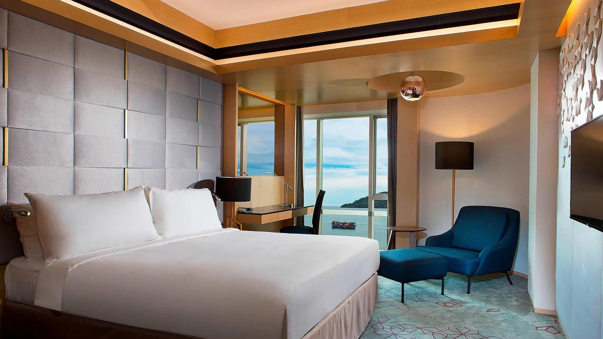 코타키나발루 르 메르디앙 코타키나발루 5성급 호텔 전망