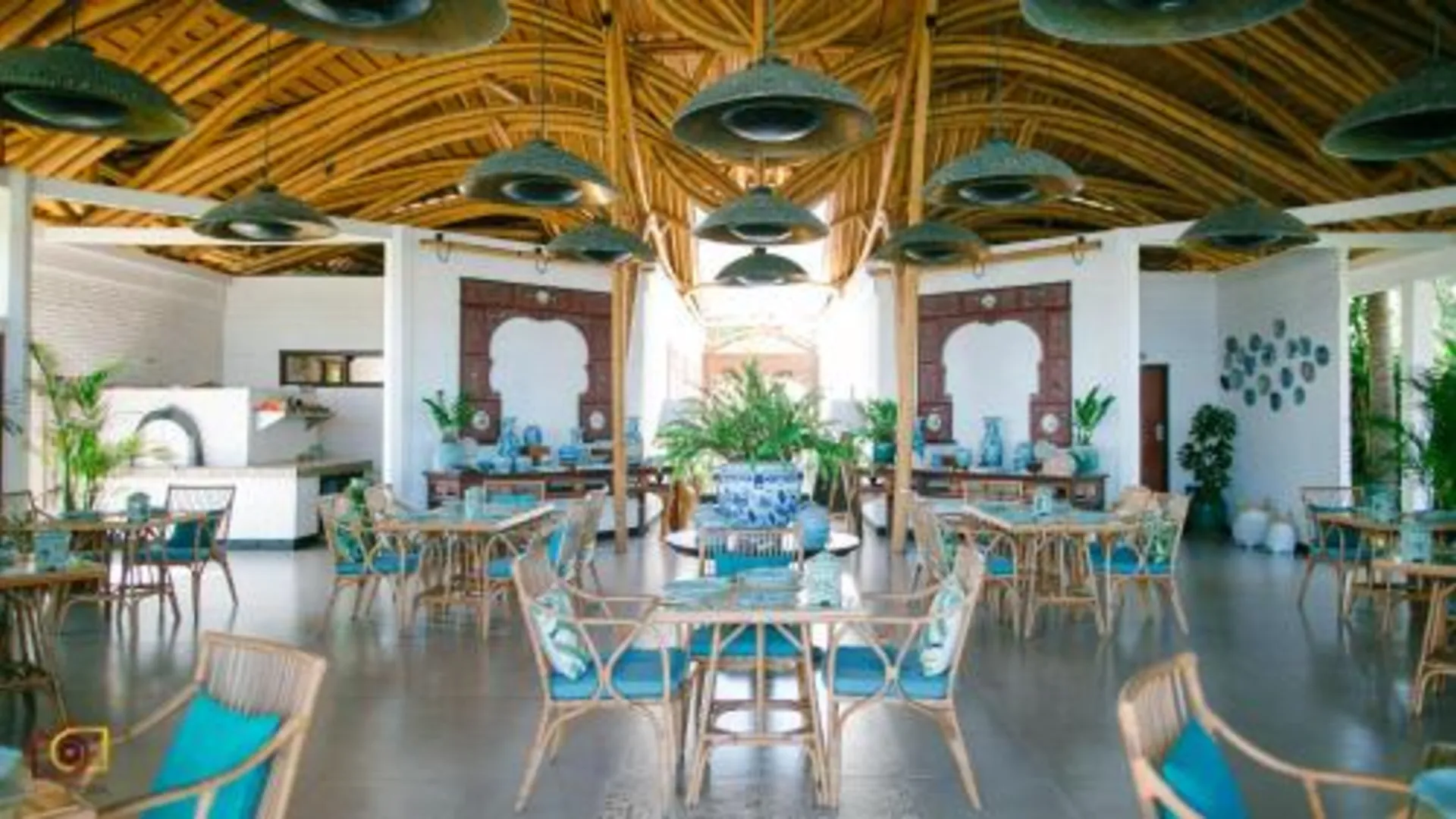 발리 로터스 방갈로 5성급 게스트하우스 로비