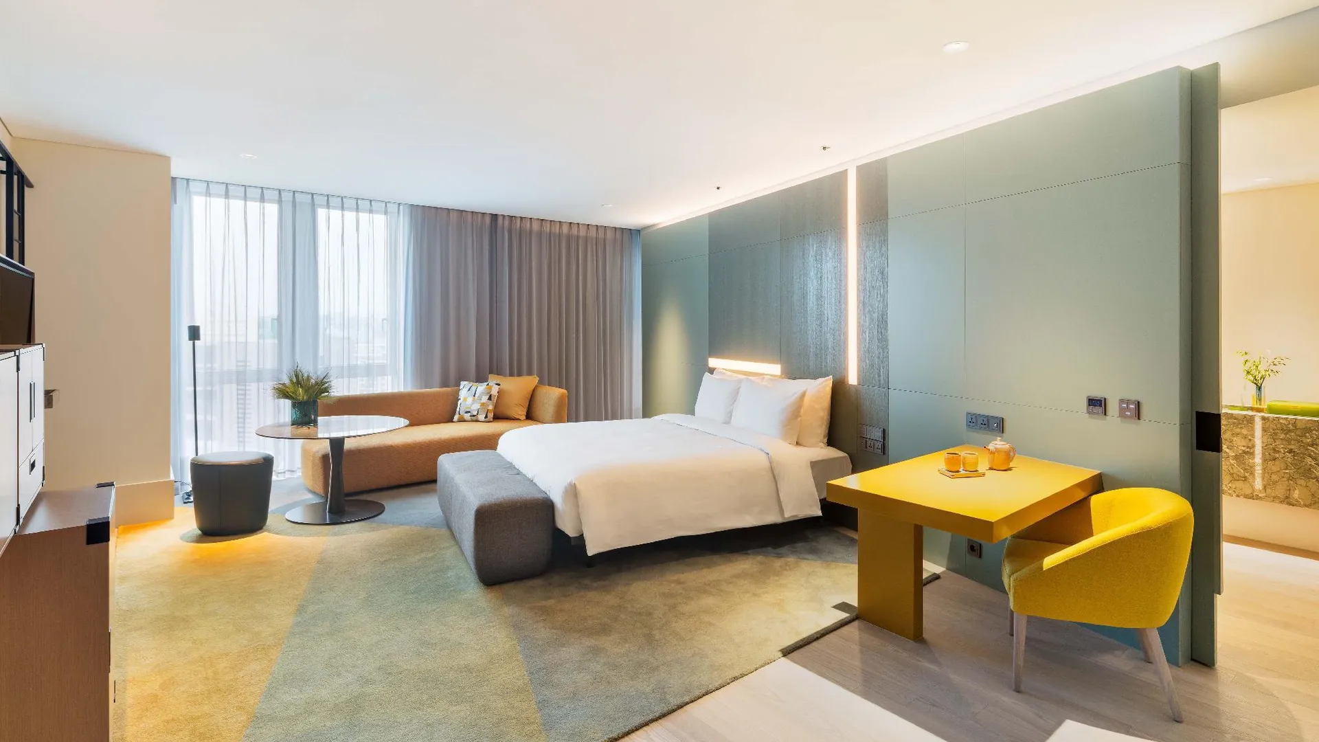 서울 안다즈 서울 강남, 바이 하얏트 5성급 호텔 스위트룸