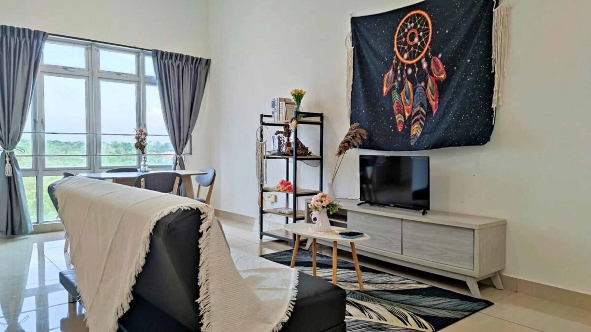 조호바루 / 조호르바루 테브라우의 아파트먼트 (80m², 침실 1개, 프라이빗 욕실 1개) 3성급 싱글룸 스위트룸