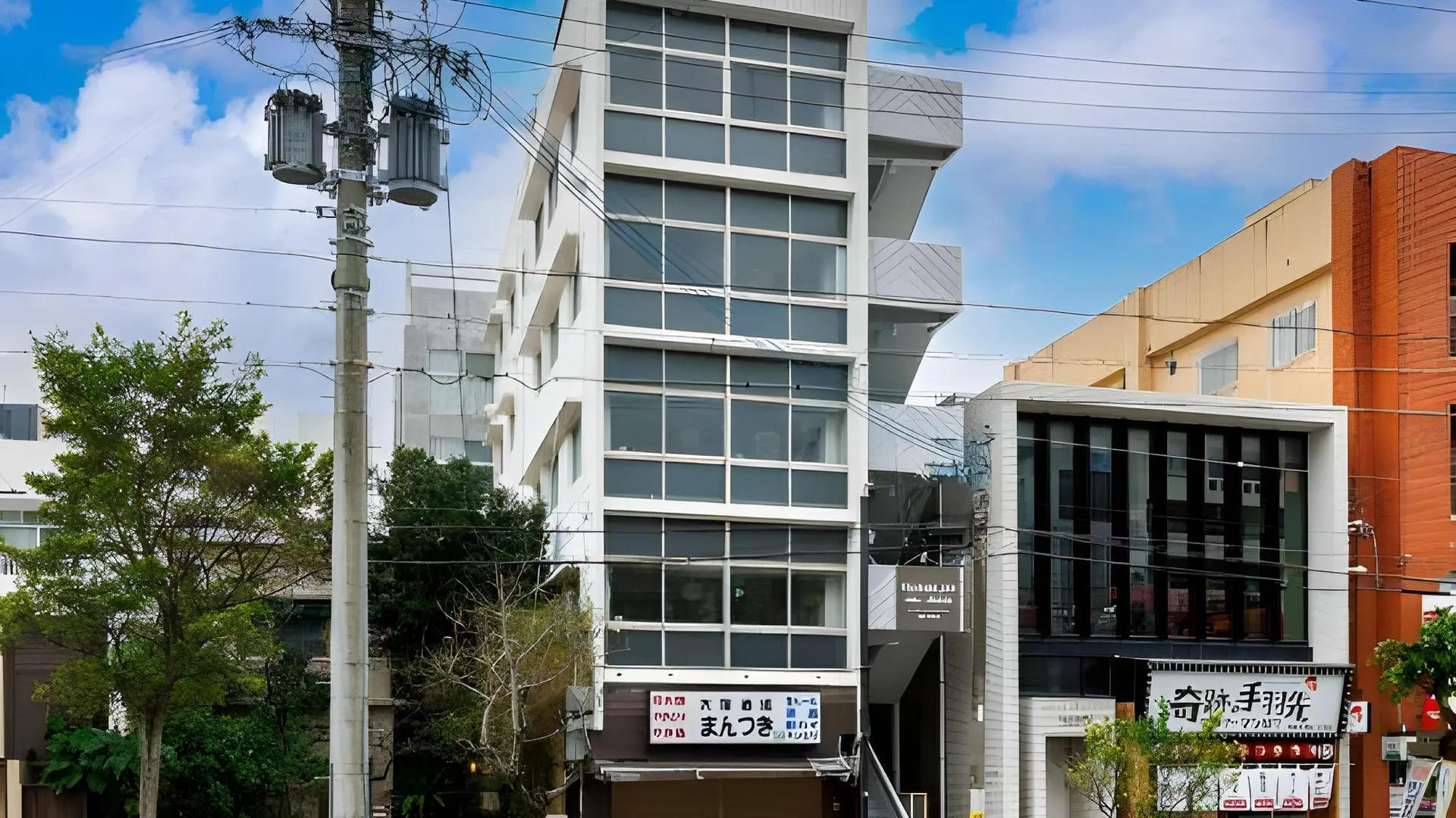 오키나와 본섬 레지덴셜 호텔 나하 미에바시 4성급 게스트하우스 레스토랑