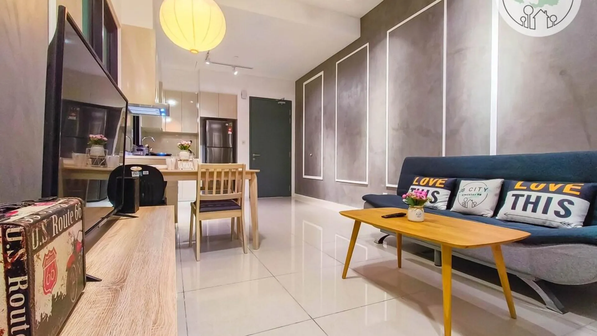 조호바루 / 조호르바루 탐포이의 프라이빗 하우스 (49m², 침실 1개, 프라이빗 욕실 1개) 4성급 싱글룸 수영장