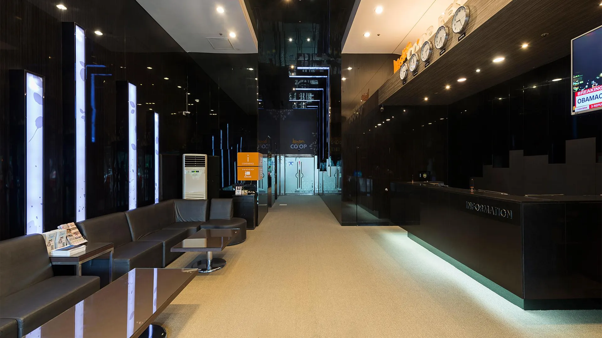 서울 웨스턴 코업 호텔 앤 레지던스 동대문 3성급 호텔 로비