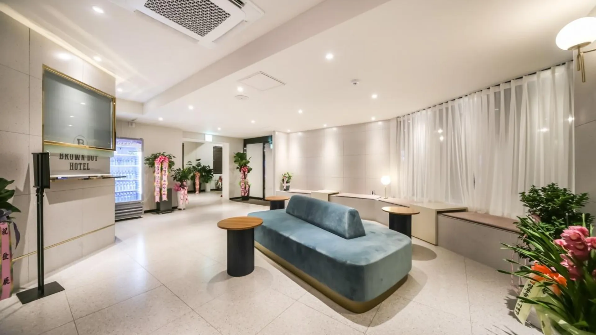 창원 창원 브라운 도트 호텔 팔용 2성급 호텔 로비