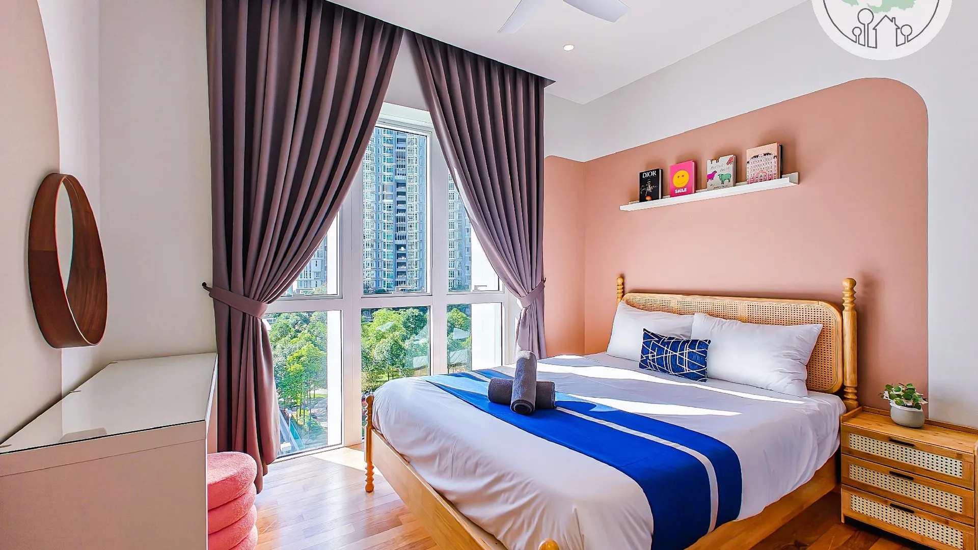 조호바루 / 조호르바루 겔랑파타 / 레고랜드의 아파트먼트 (45m², 침실 2개, 프라이빗 욕실 2개) 4성급 싱글룸 스위트룸