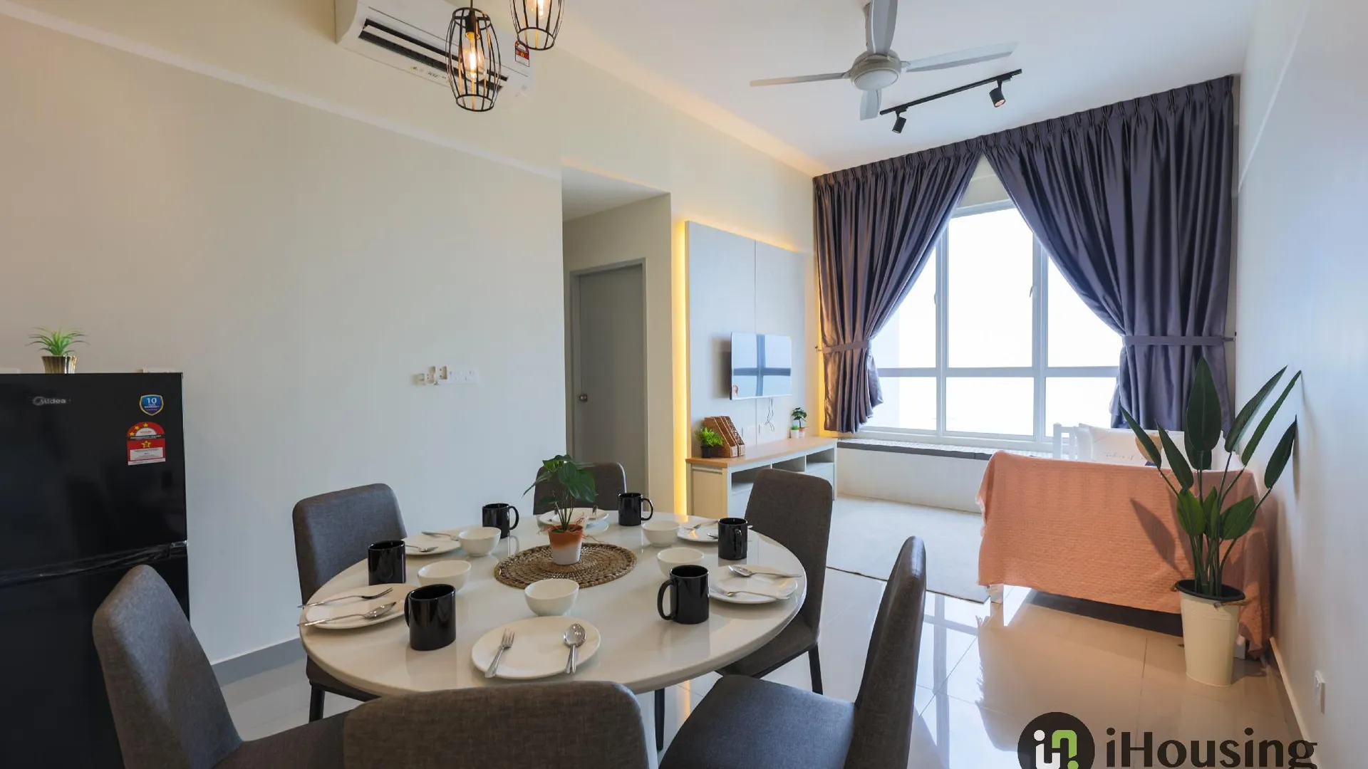 말라카 Amber Cove Cream Aesthetic 2BR 0725 | I Housing 3성급 게스트하우스 로비