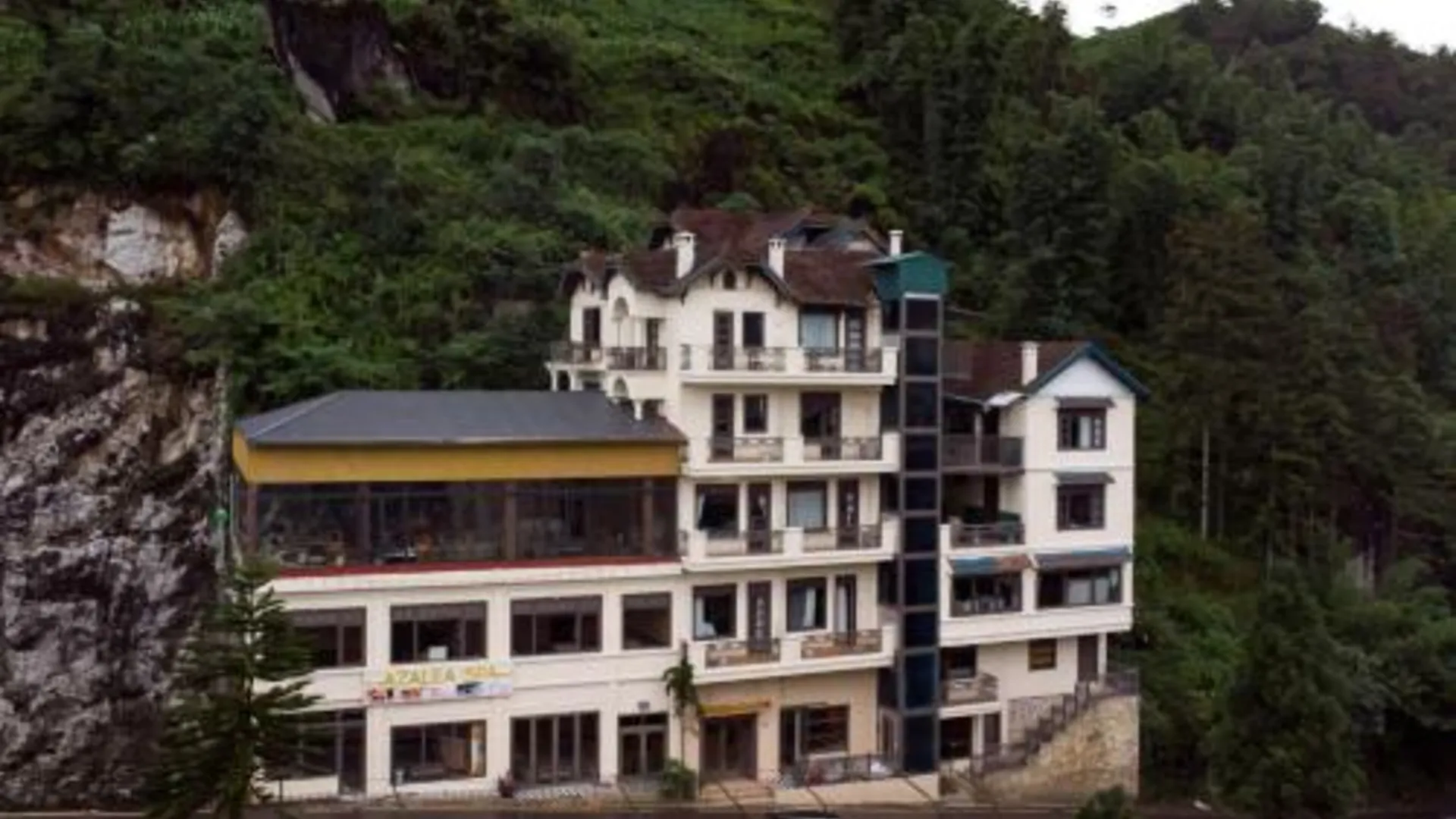 사파 아잘레아 무엉화 사파 3성급 호텔 외관