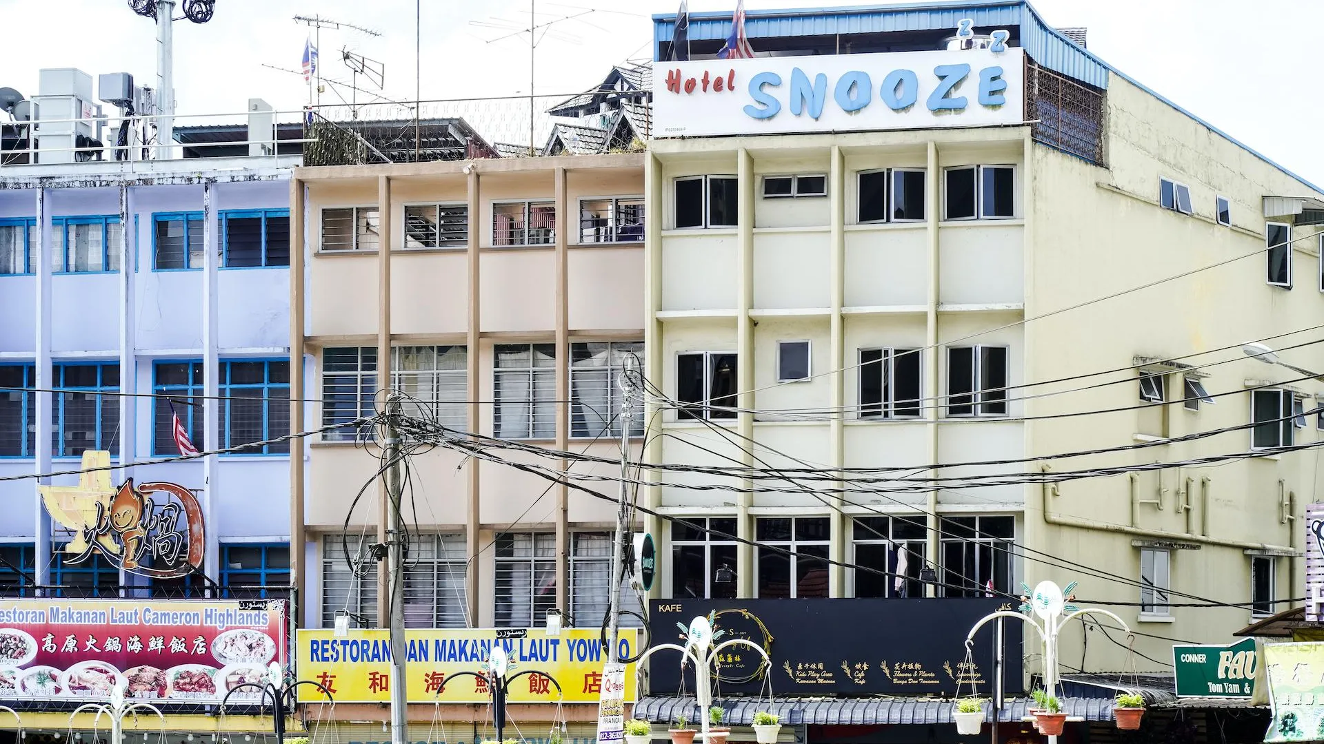 카메론 하일랜즈 스누즈 호텔 1성급 호텔 전망