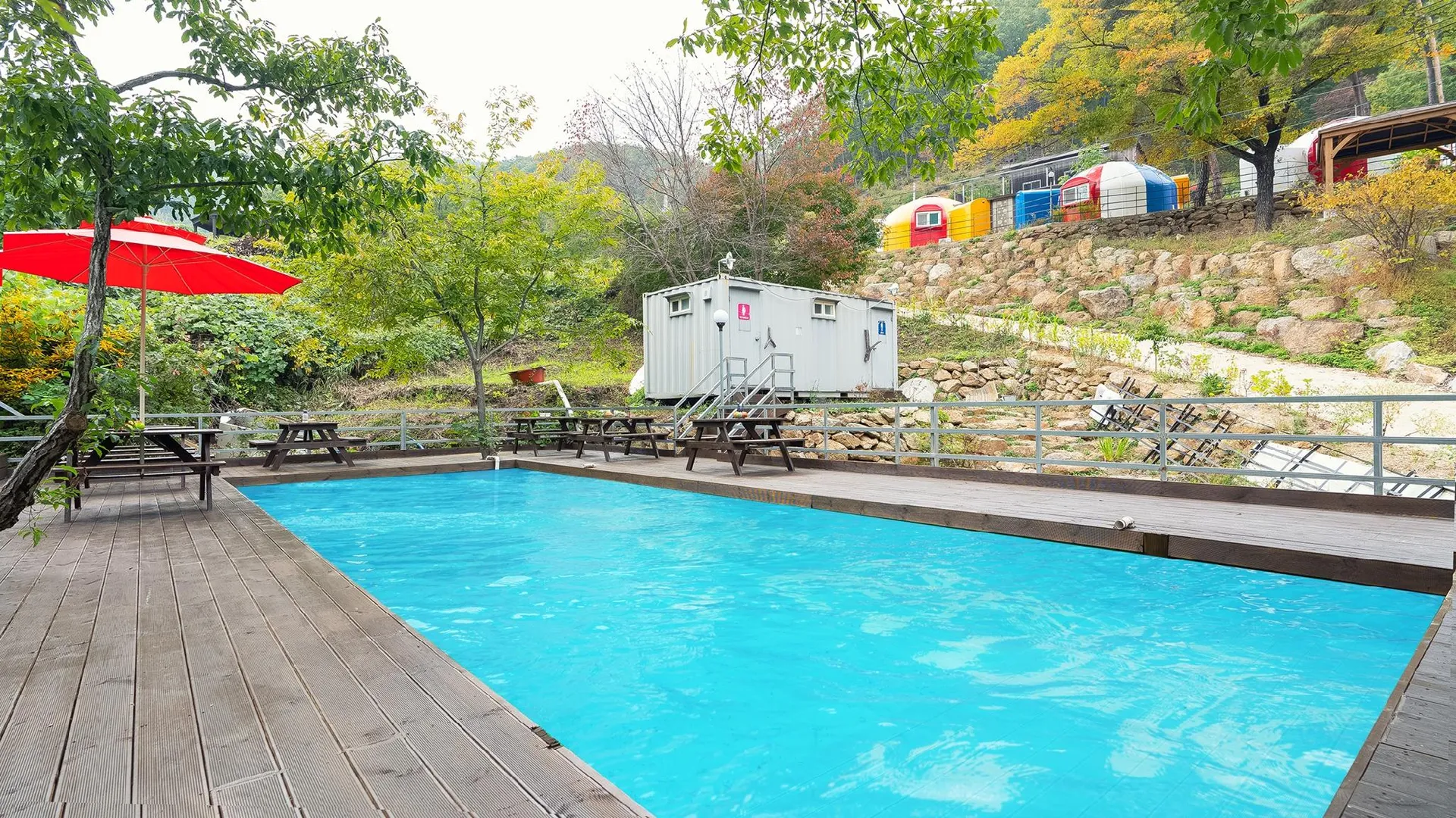 영동군 영동 물한산장펜션 2성급 게스트하우스 객실