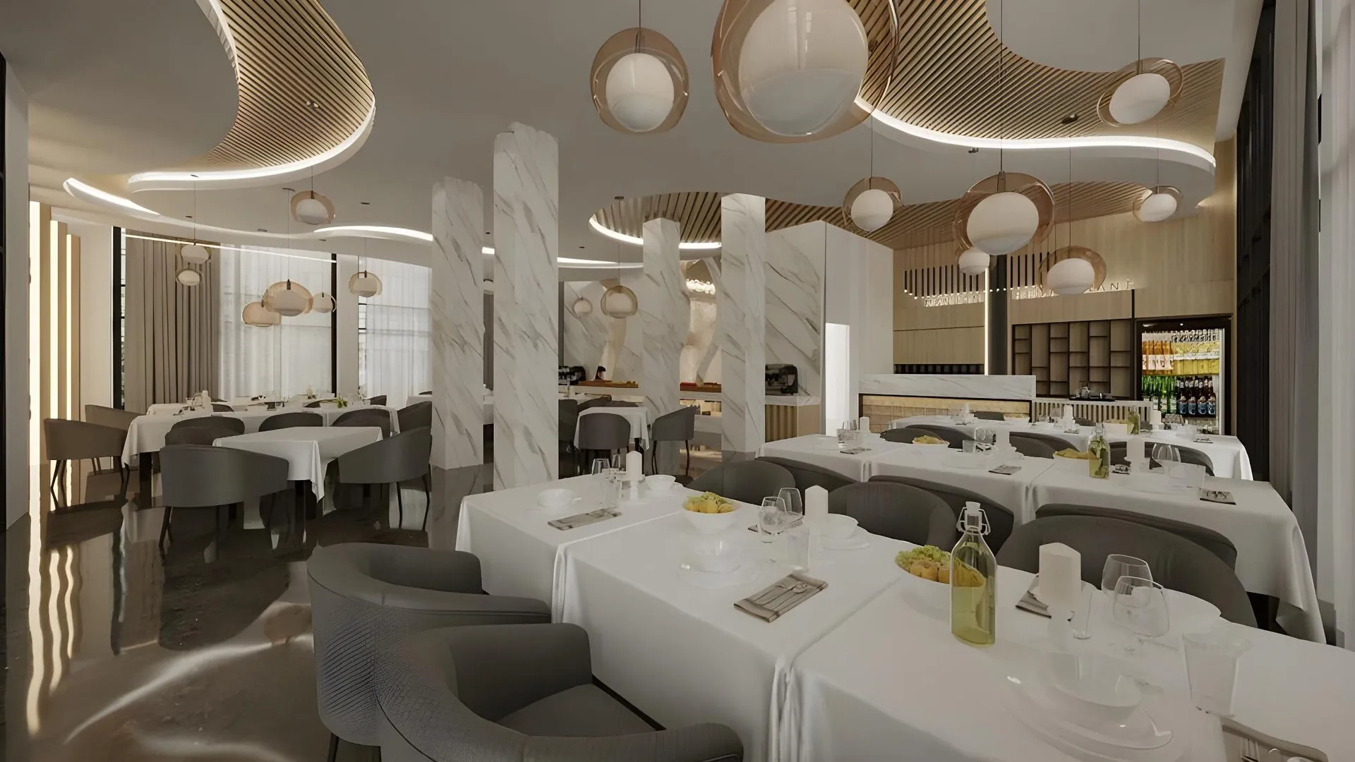 하노이 그랜드뷰 호텔 앤 레지던스 하노이 4성급 호텔 레스토랑