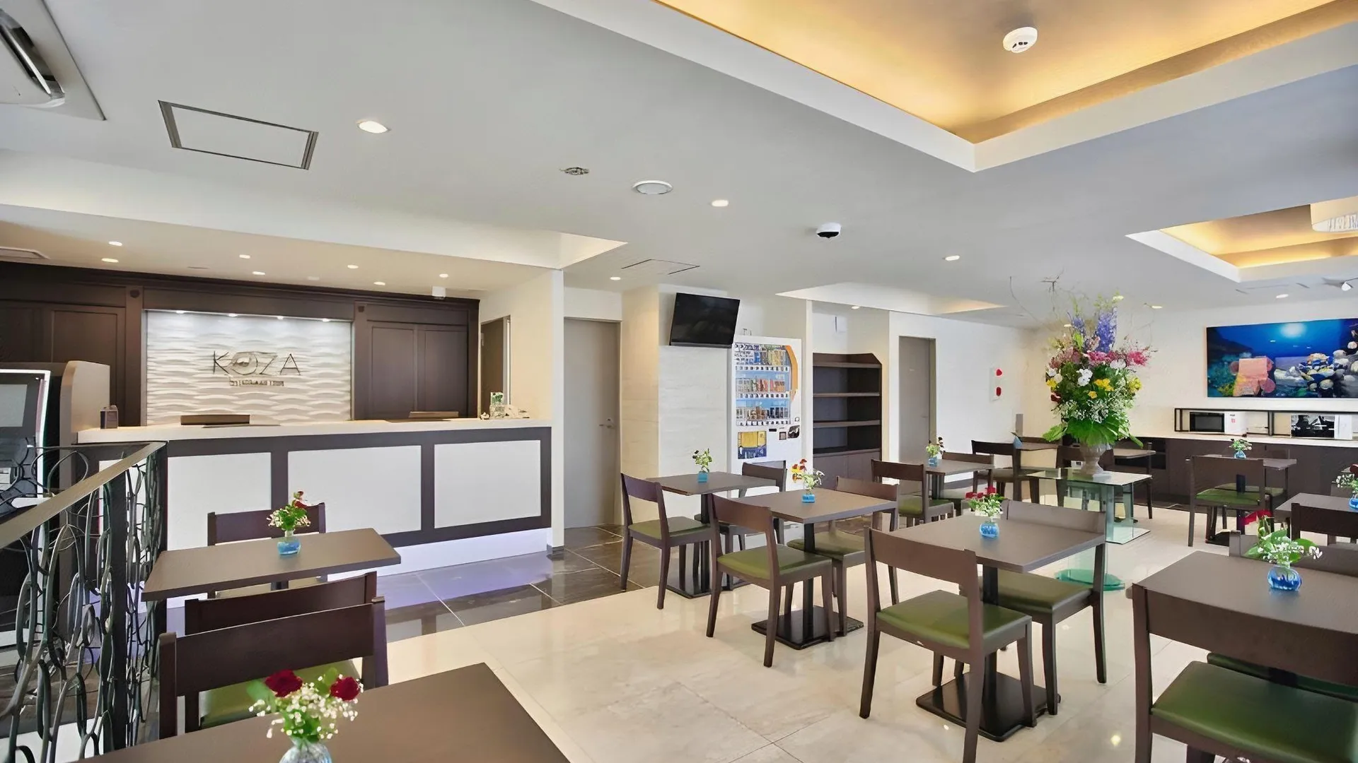 오키나와 본섬 호텔 코자 3성급 호텔 로비