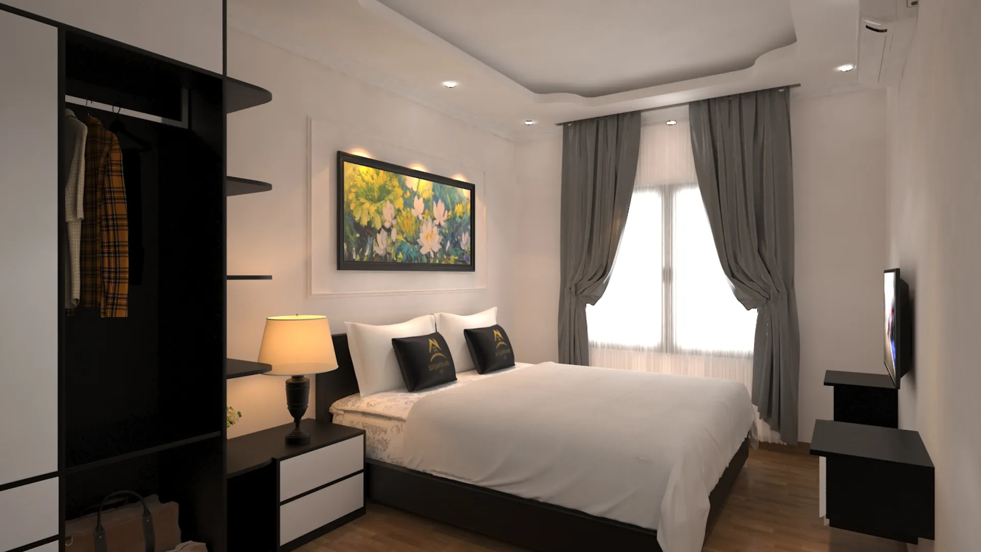 하노이 올드 쿼터 호텔 1961 3성급 호텔 객실