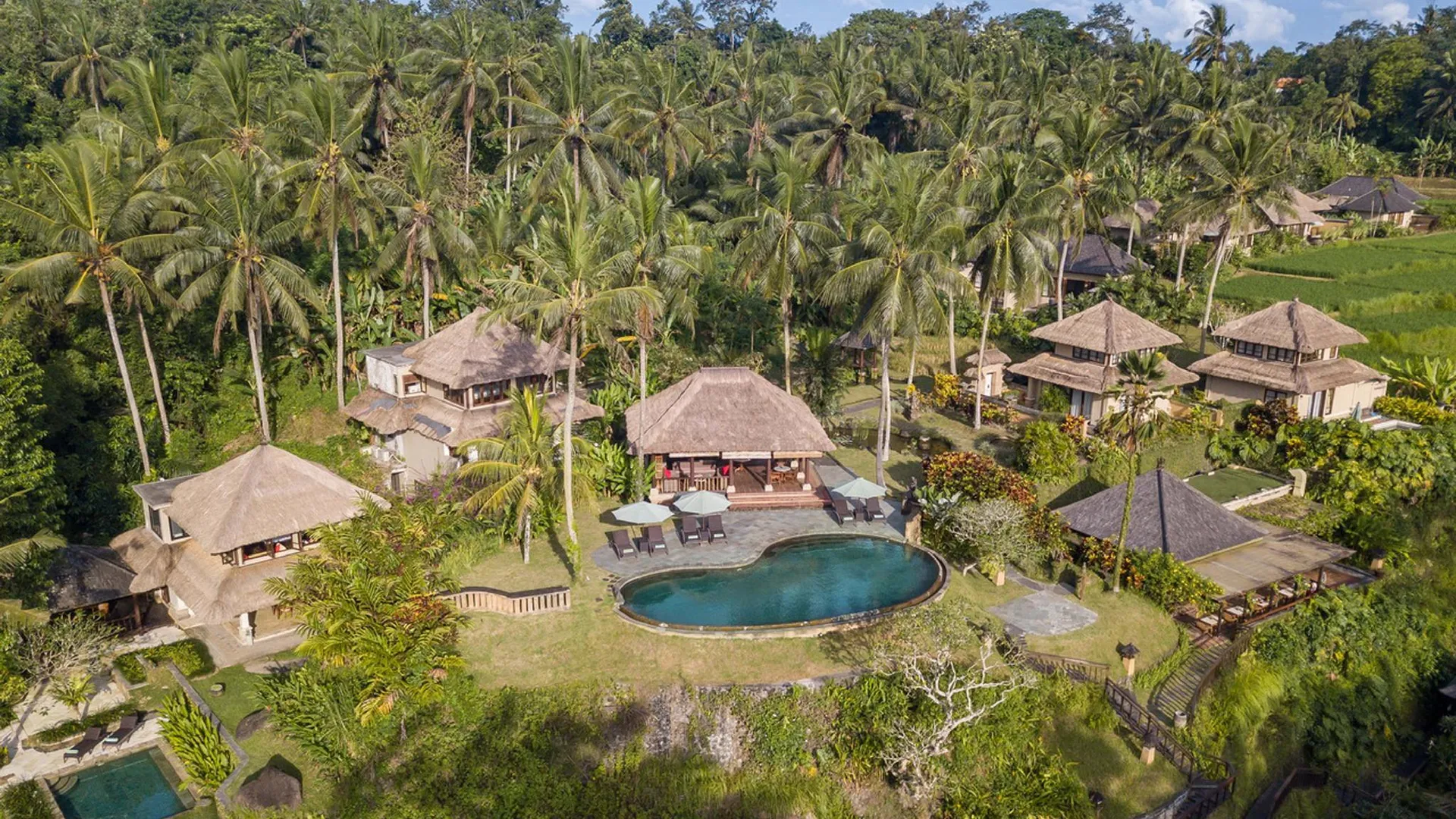 발리 빌라 세마나 리조트 우붓 4성급 호텔 객실