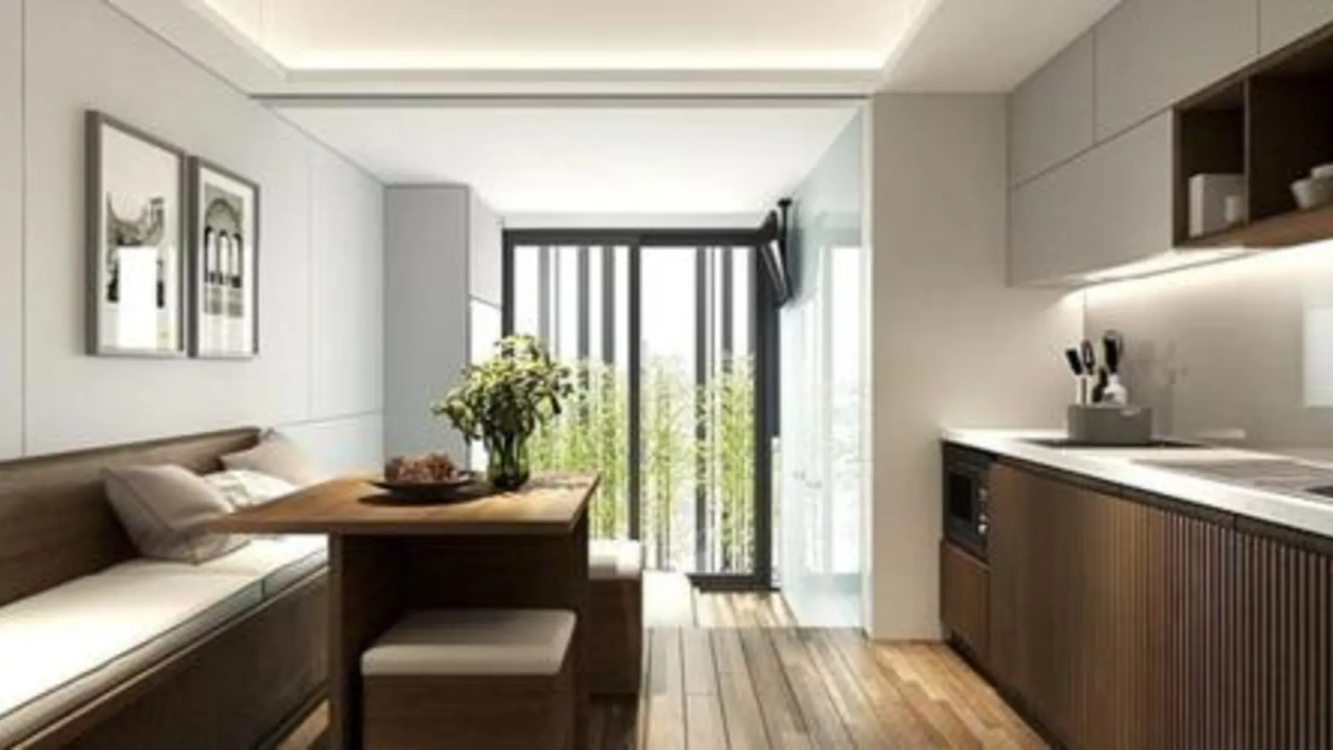 호치민 수잔 하우스 사이공 서비스드 아파트먼트 3성급 게스트하우스 레스토랑