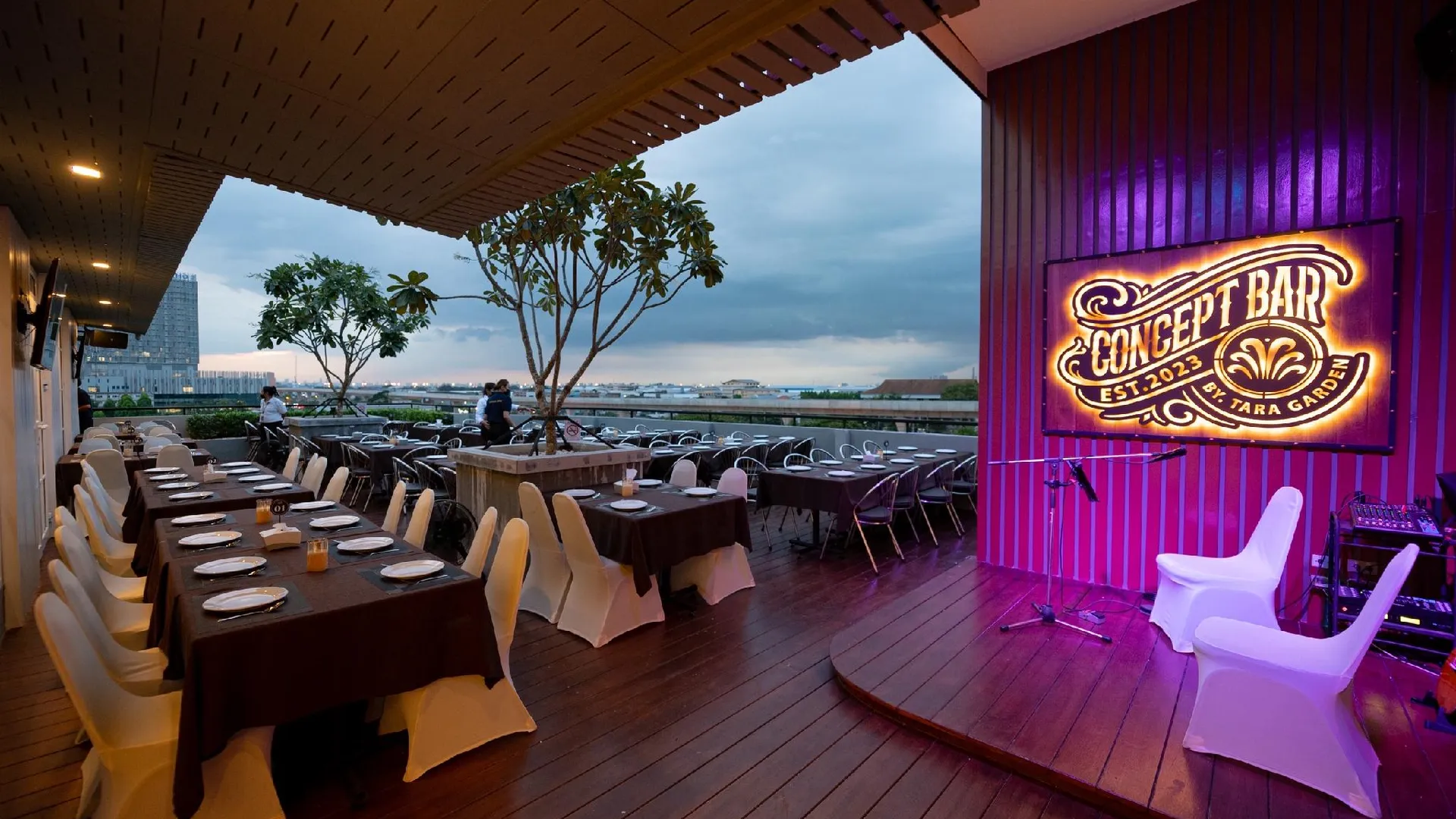 방콕 타라 가든 호텔 4성급 호텔 수영장