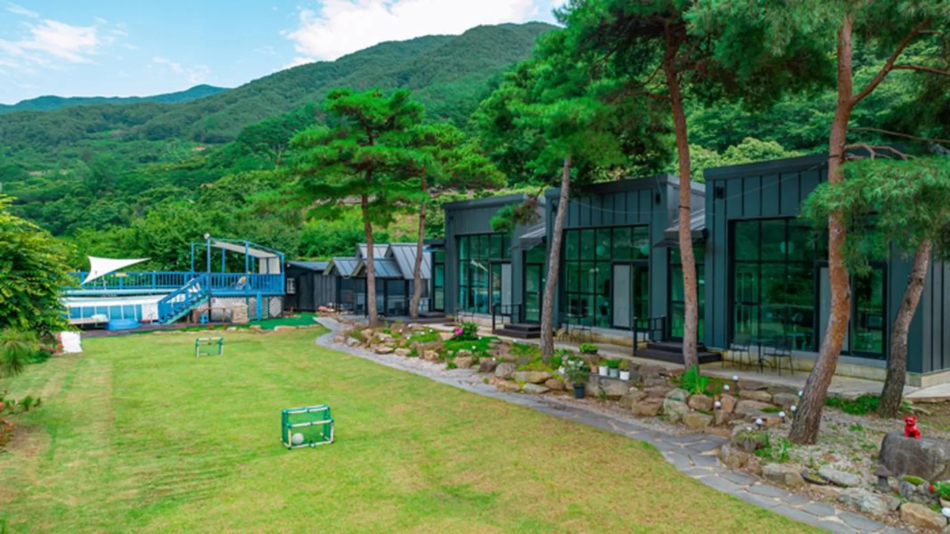 하동 하동 써니힐스테이 2성급 게스트하우스 레스토랑