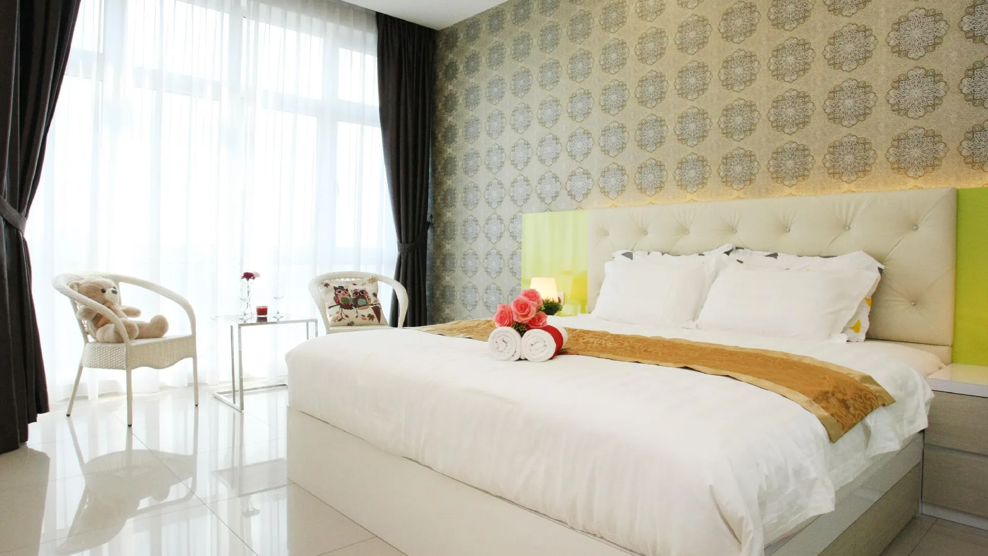 조호바루 / 조호르바루 조호바루 시내의 아파트먼트 (560m², 침실 1개, 프라이빗 욕실 0개) 4성급 싱글룸 스위트룸