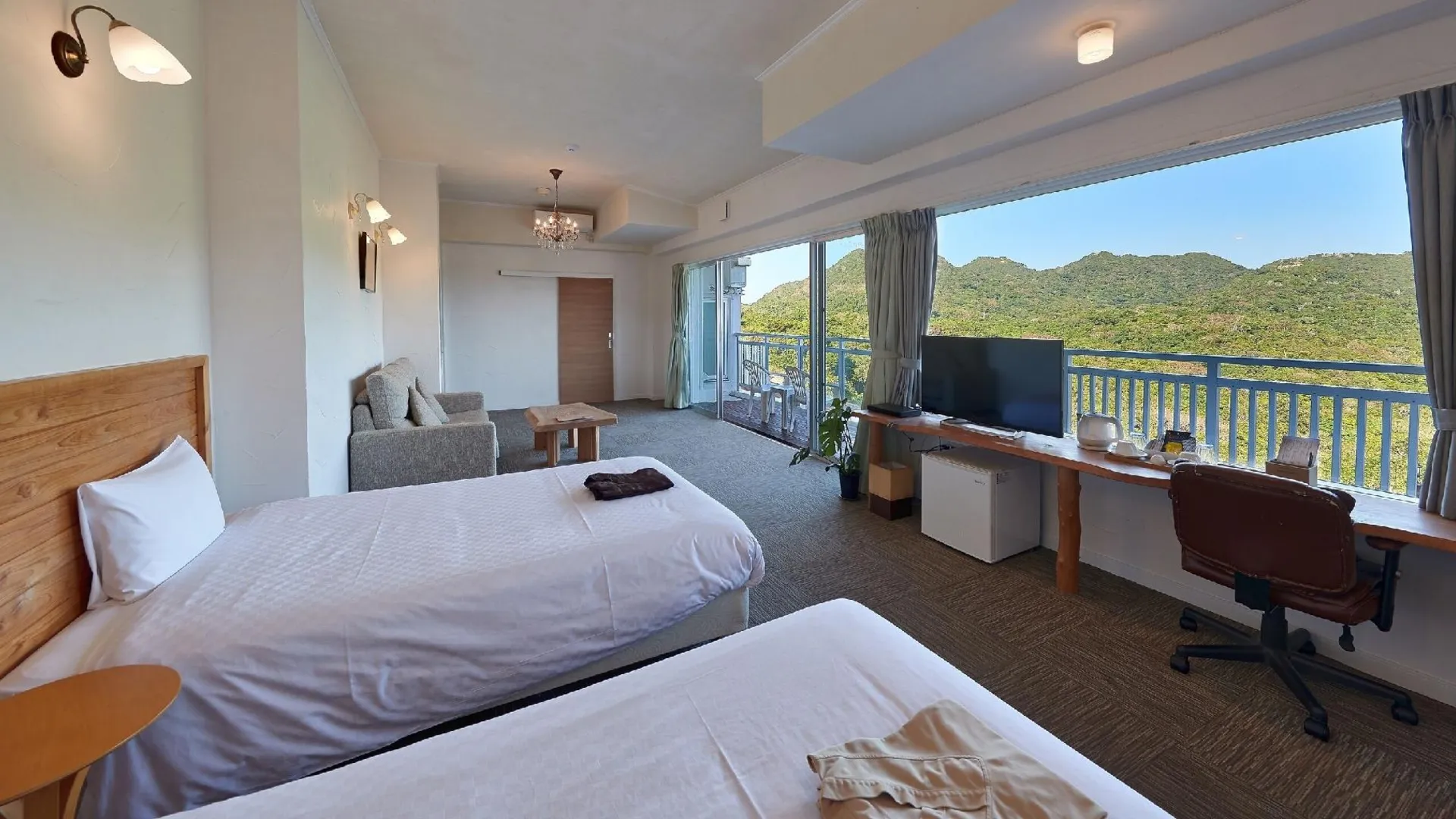 오키나와 본섬 호시 노 테라스 모토부 야마자토 4성급 호텔 스위트룸