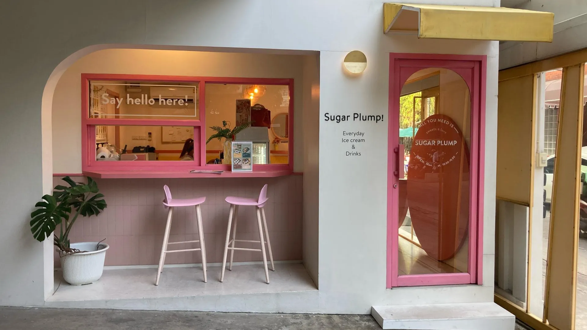 방콕 실롬의 스튜디오 아파트먼트 (28m², 프라이빗 욕실 1개) 2성급 싱글룸 외관