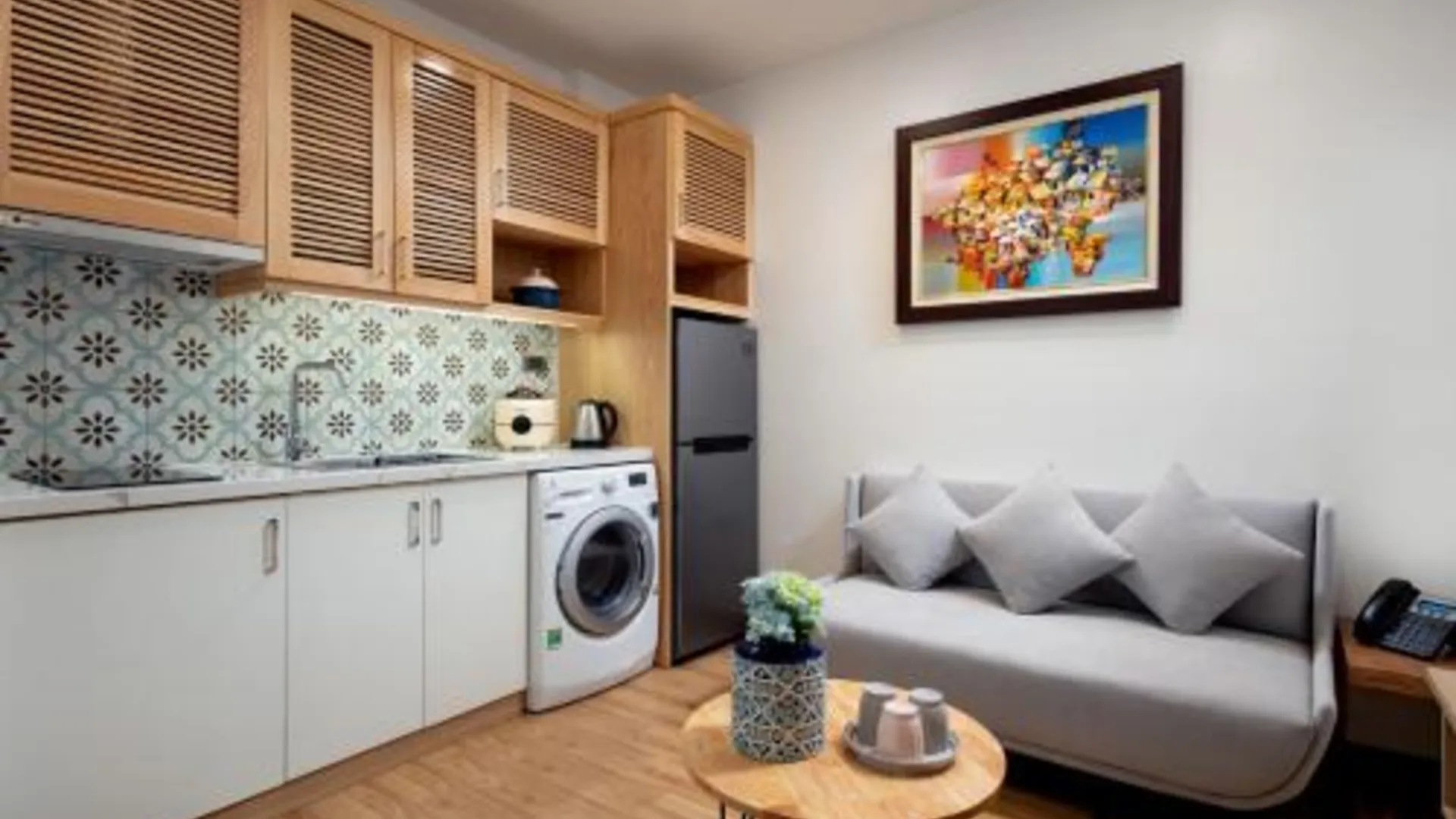 하노이 더 갤럭시 홈 호텔 앤 아파트먼트 4성급 호텔 외관