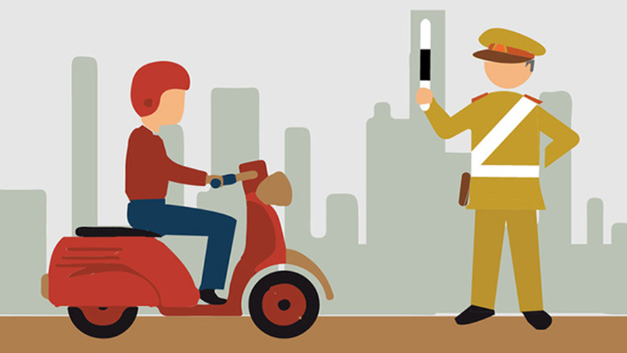 Mức phạt không có bằng lái xe máy là bao nhiêu?